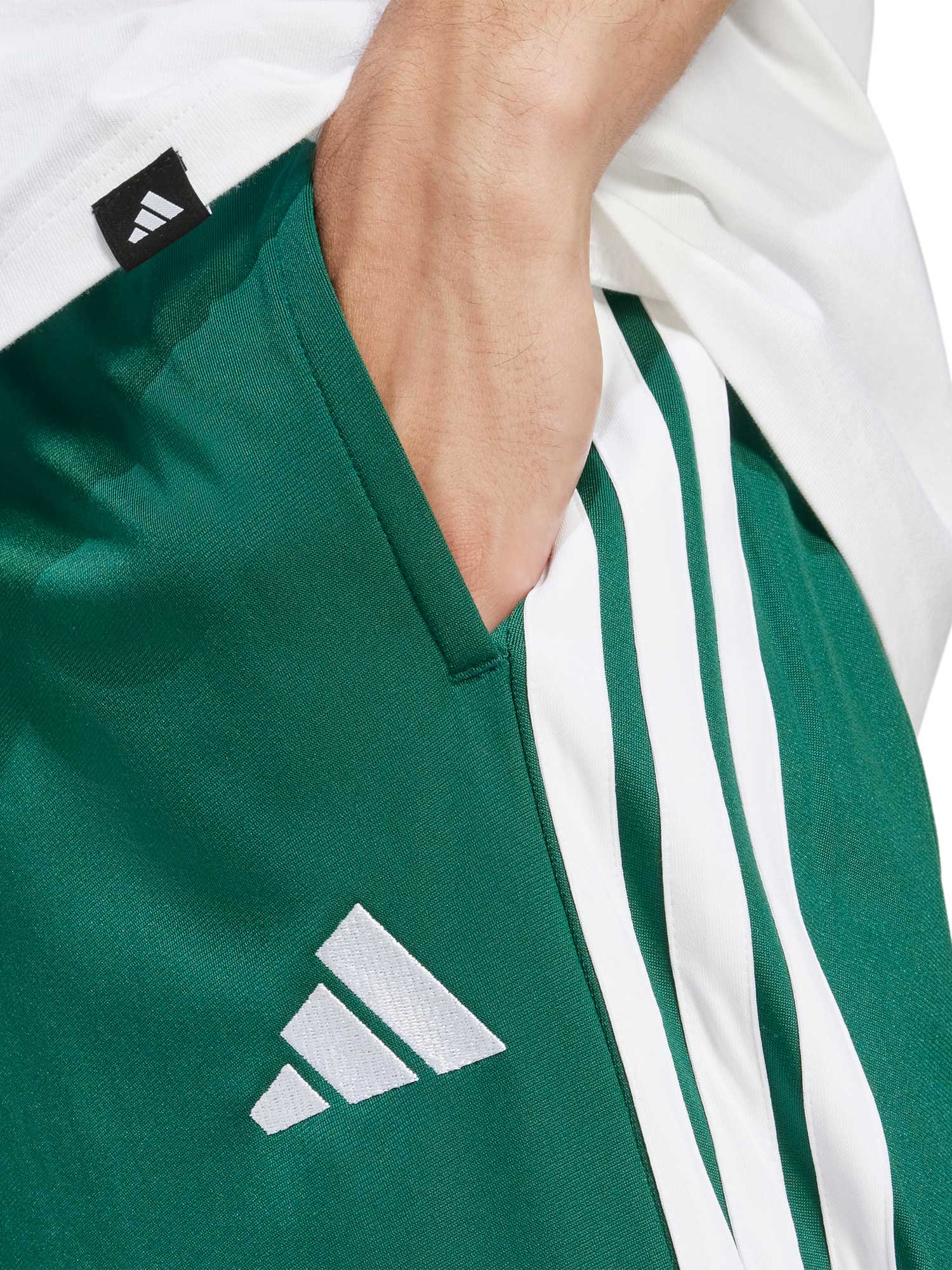 ADIDAS SPORTSWEAR Спортно долнище 3-Stripes Tricot Regular-Fit Open