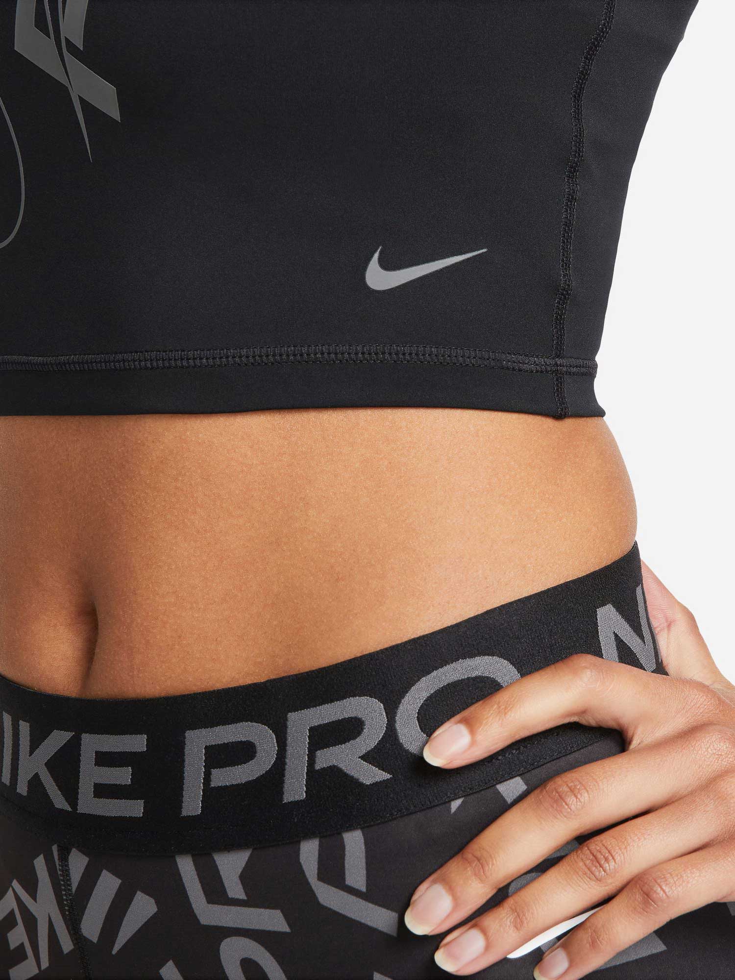 NIKE Потник W NP DF CROP TANK GRX