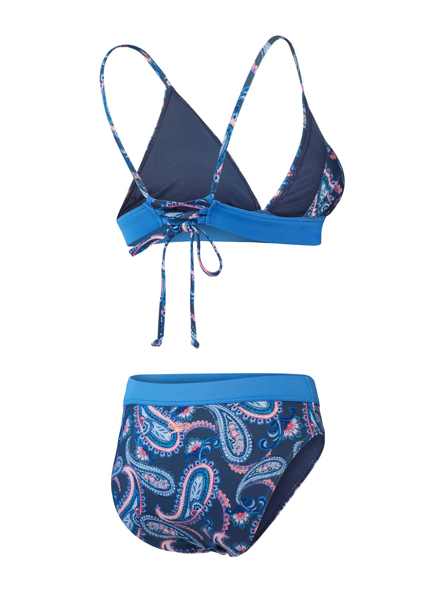SPEEDO Бански 2 части WOMENS PRINTED BANDED TRIANGLE