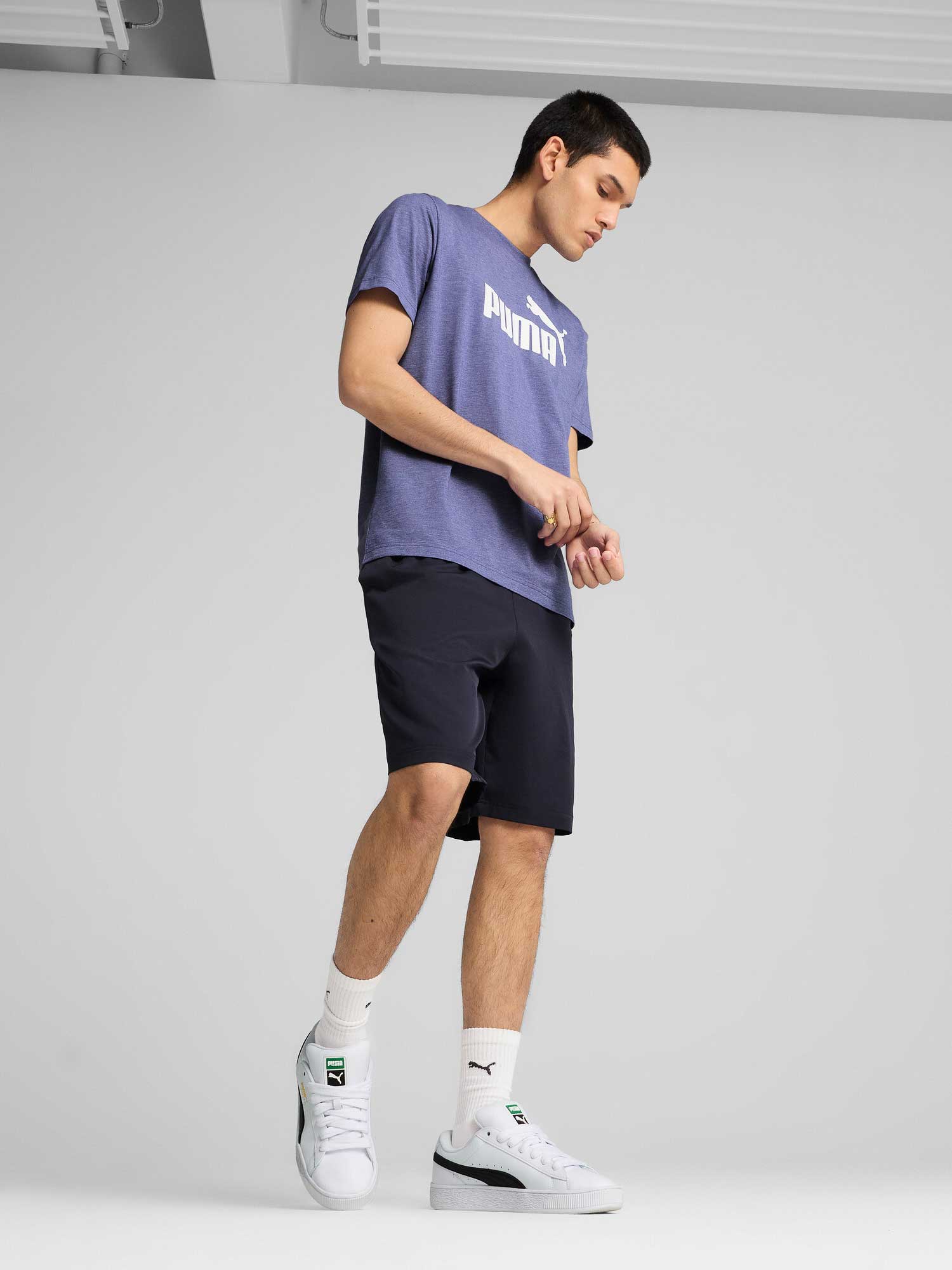 PUMA Тениска ESS No. 1 Logo Heather Tee (s)