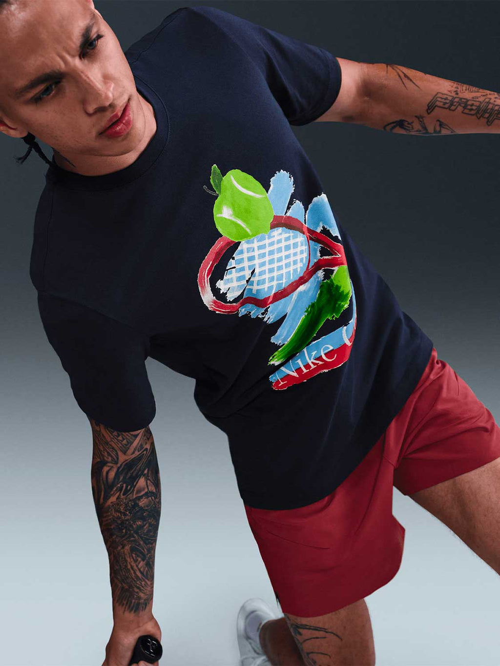 NIKE Тениска M NKCT TEE US OPEN