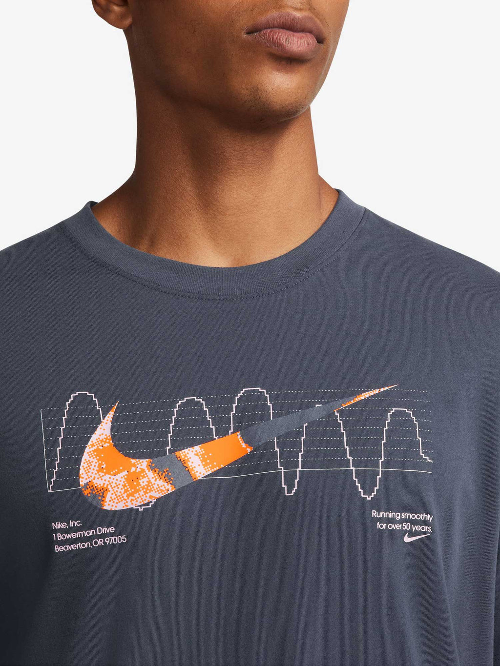 NIKE Тениска M NK DF TEE IYKYK RUN SU24