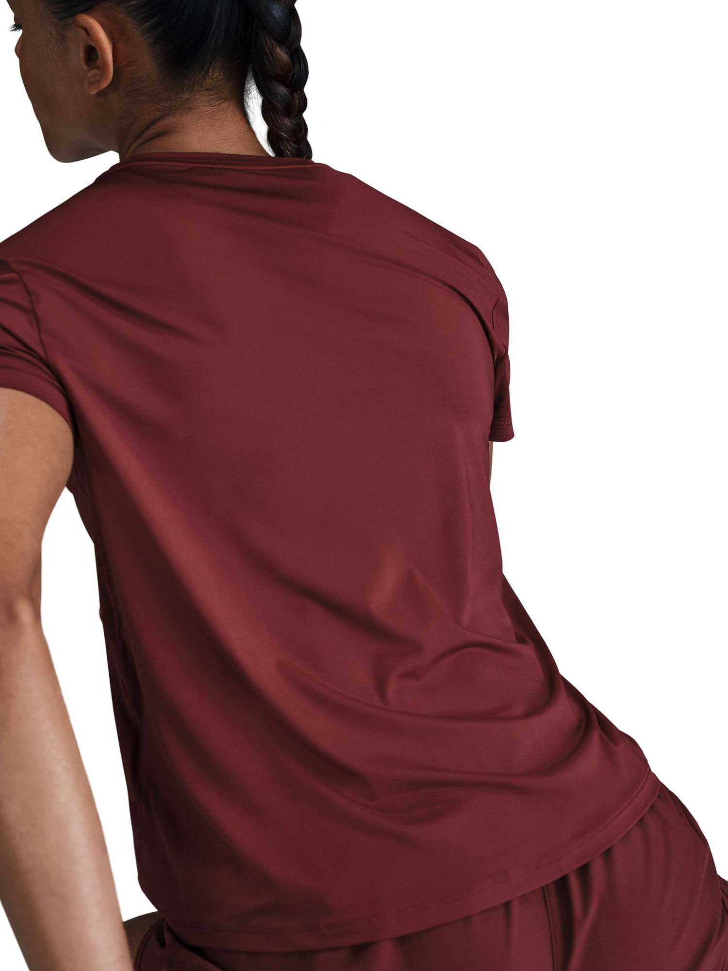NIKE Тениска W NK ONE SWSH HBR DF SS TOP