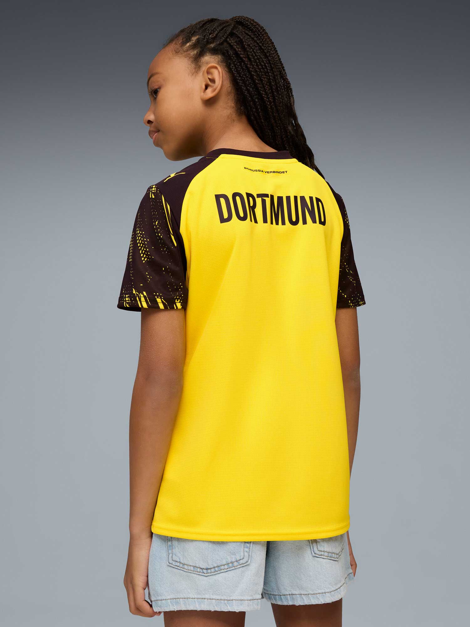 PUMA Тениска BVB Home Jersey Replica Jr