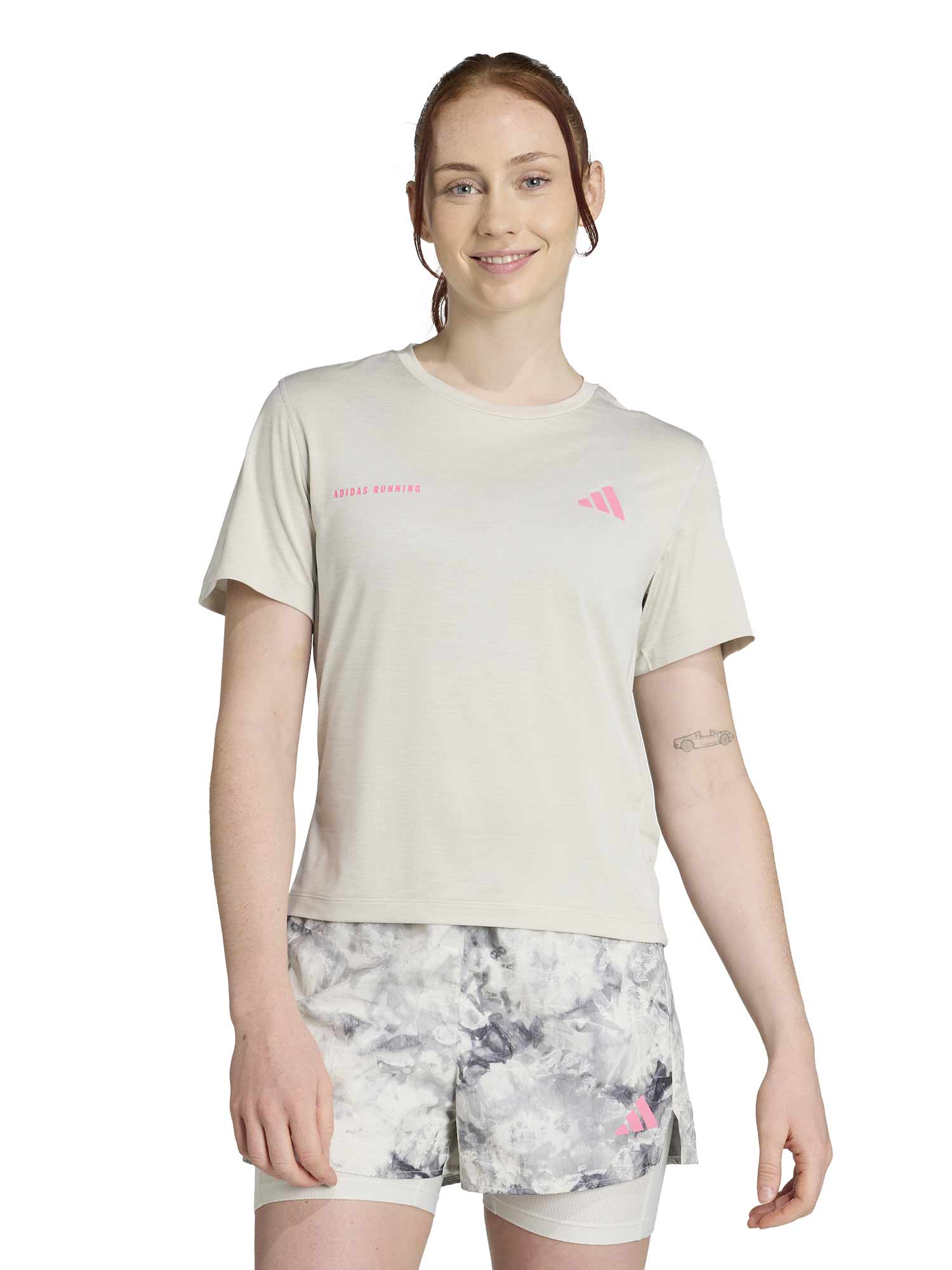 ADIDAS PERFORMANCE Тениска Own The Run Melange T-Shirt