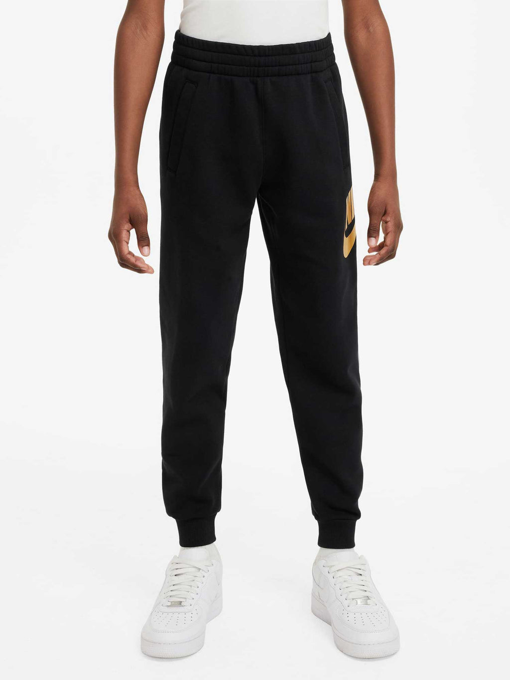 NIKE Спортно долнище K NSW CLUB FLC JGGR GOLD