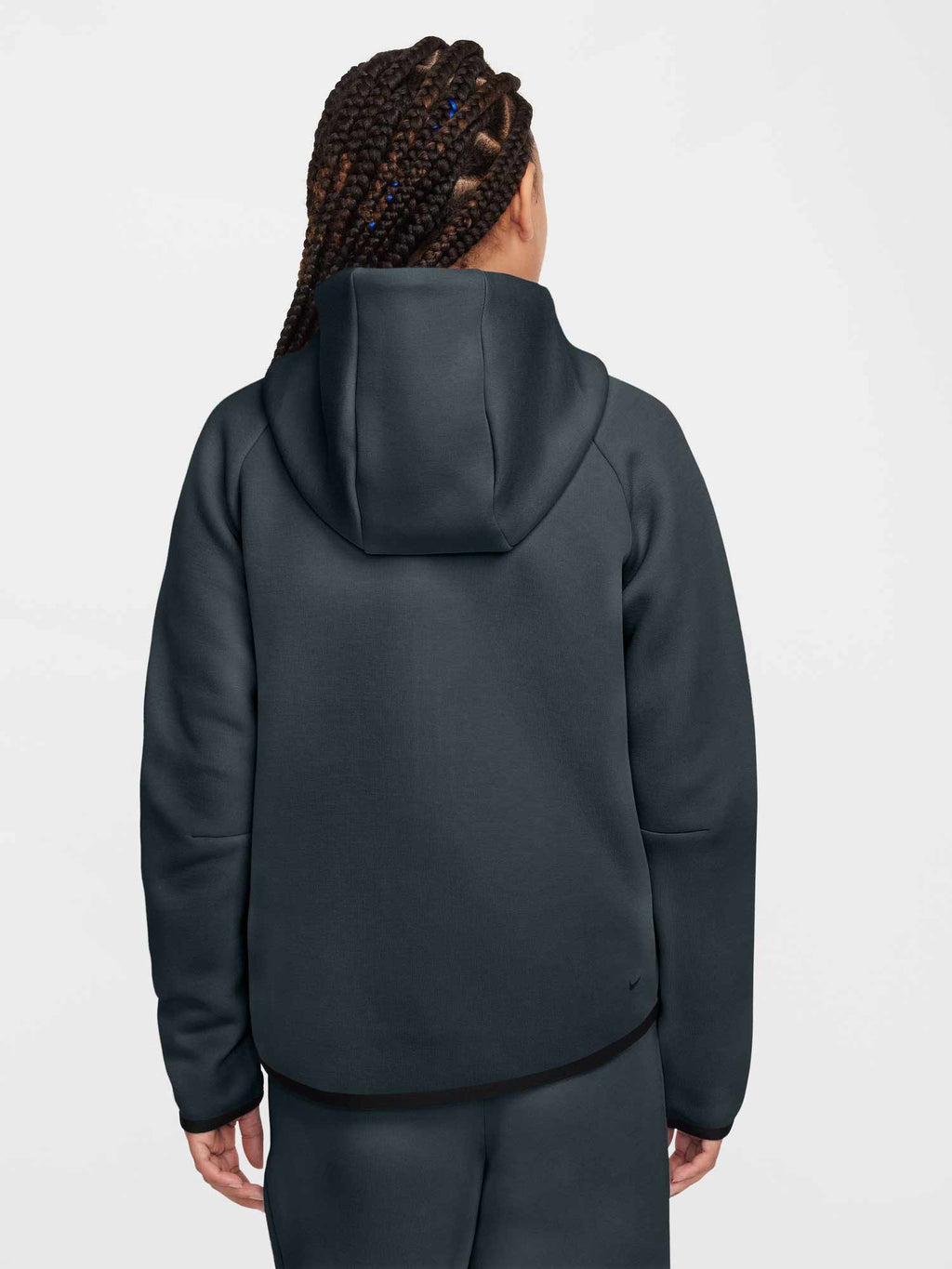 NIKE Суитшърт G NSW TCH FLC HD FZ LS - PD