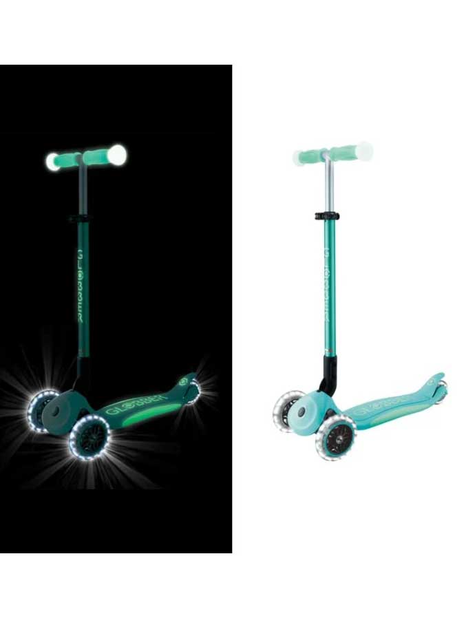 GLOBBER Тротинетка ELITE GLOW LIGHTS