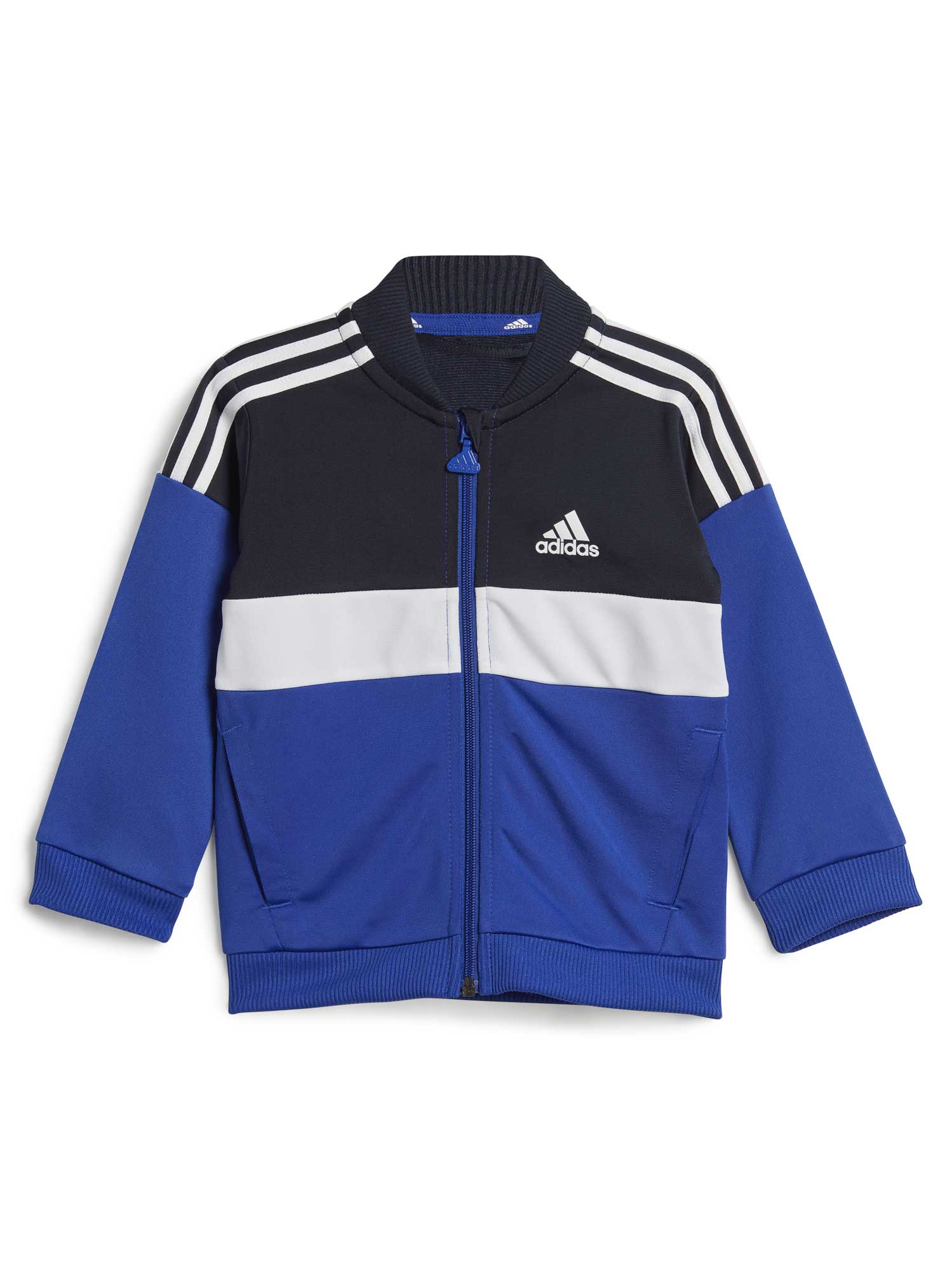 ADIDAS SPORTSWEAR Спортен екип Tiberio 3-Stripes Colorblock Shiny
