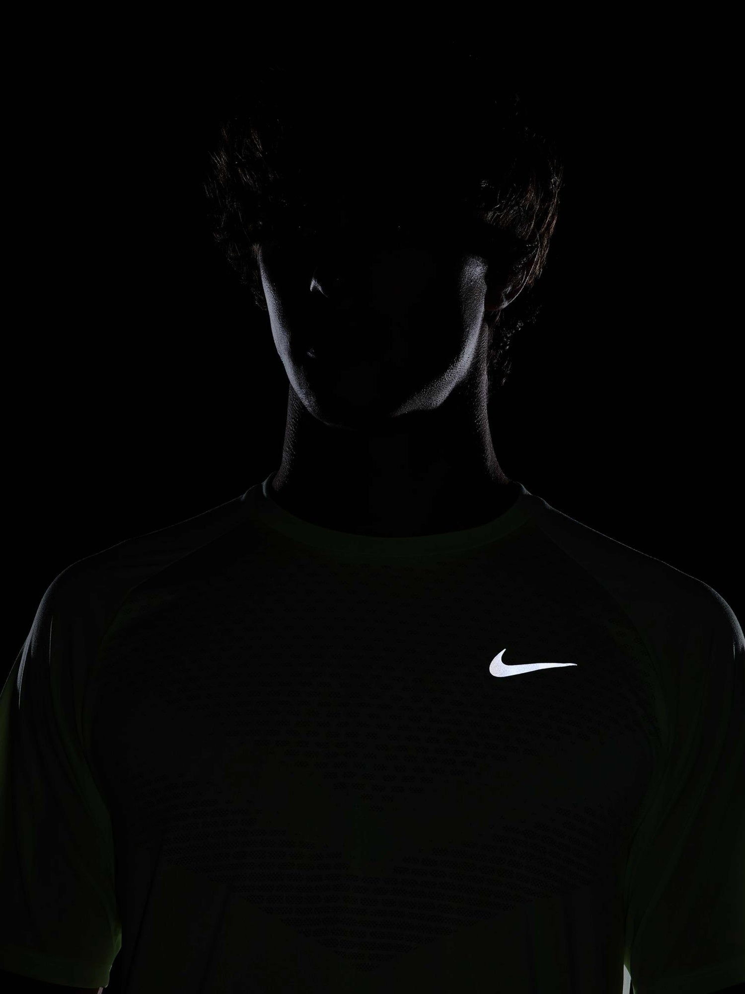 NIKE Тениска M NK DFADV STRIDE SS TOP