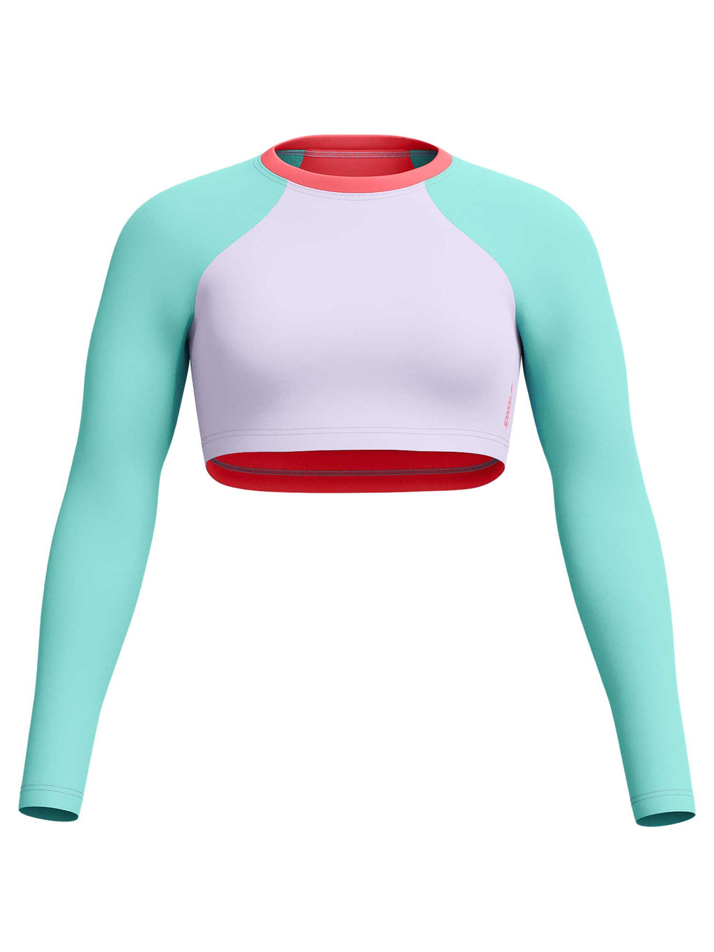 SPEEDO Бански горнище SOLID CROP TOP