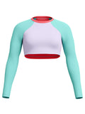 SPEEDO Бански горнище SOLID CROP TOP