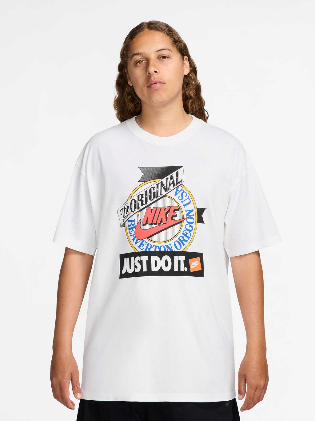 NIKE Тениска U NSW TEE M90 TEST PRINT