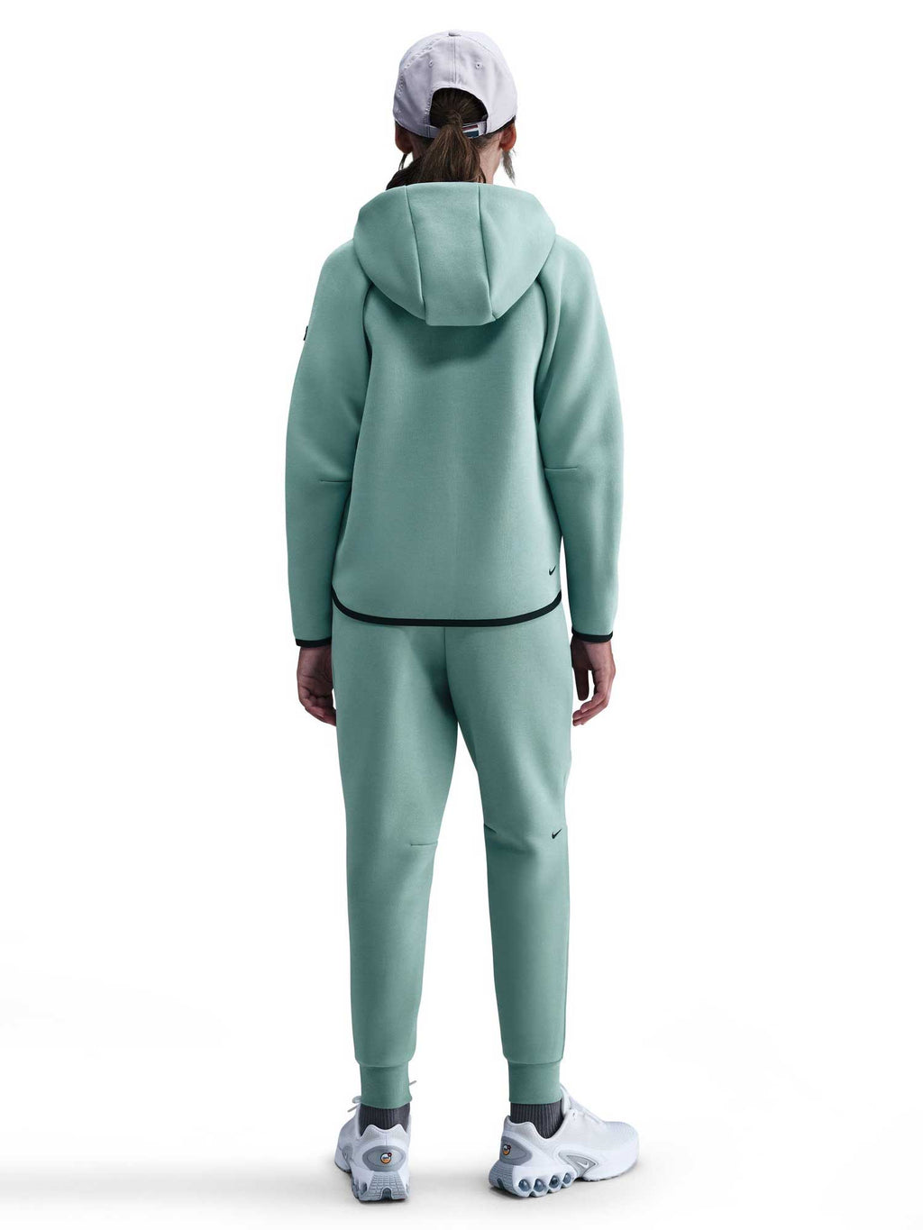 NIKE Суитшърт G NSW TCH FLC HD FZ LS - PD