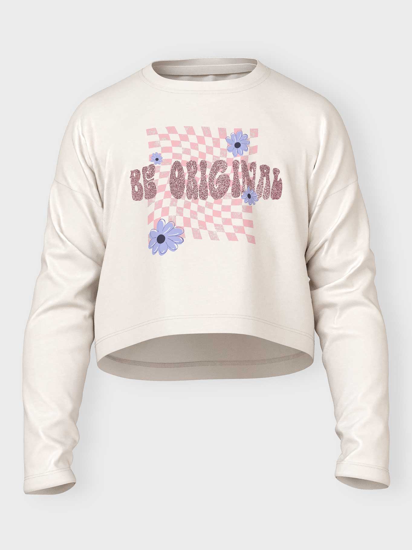 NAME IT Блуза NKFVILMA LS CROP TOP