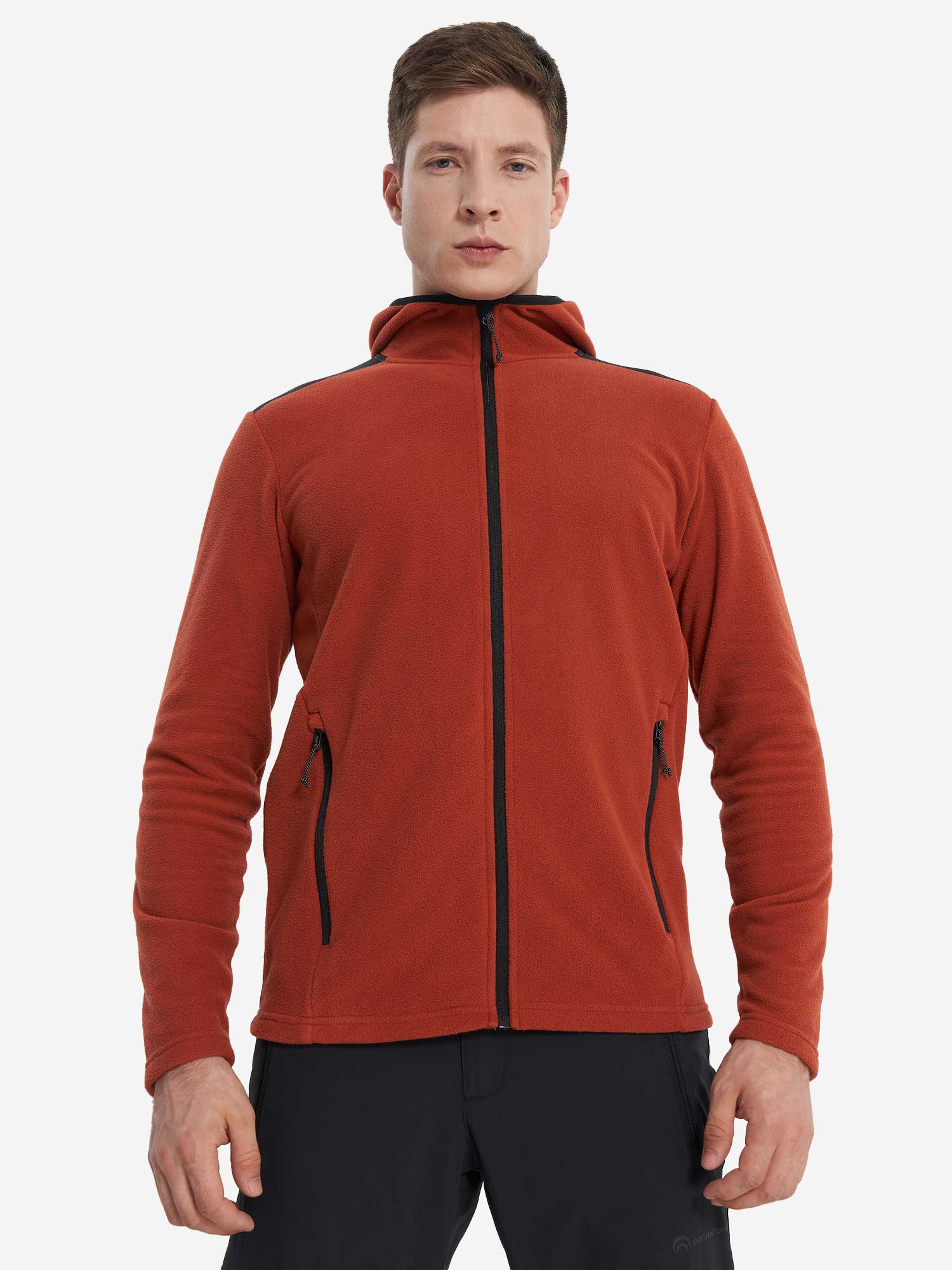 OUTVENTURE Полар Hooded Hiking Men's Fleece Jumper