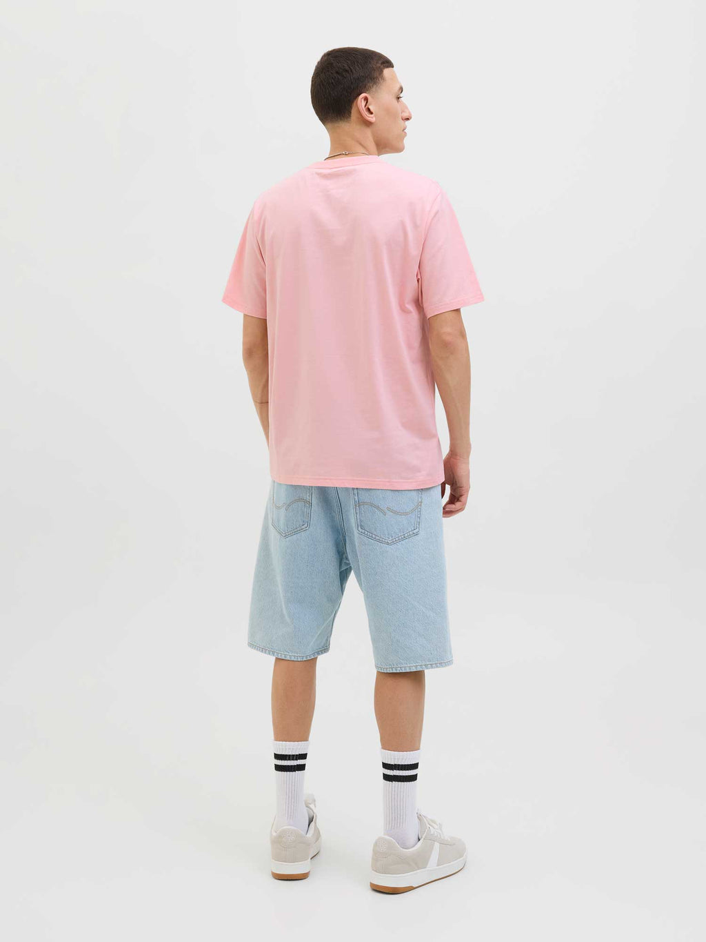 JACK & JONES Тениска JORTAVIRA BRANDING TEE SS CREW NECK