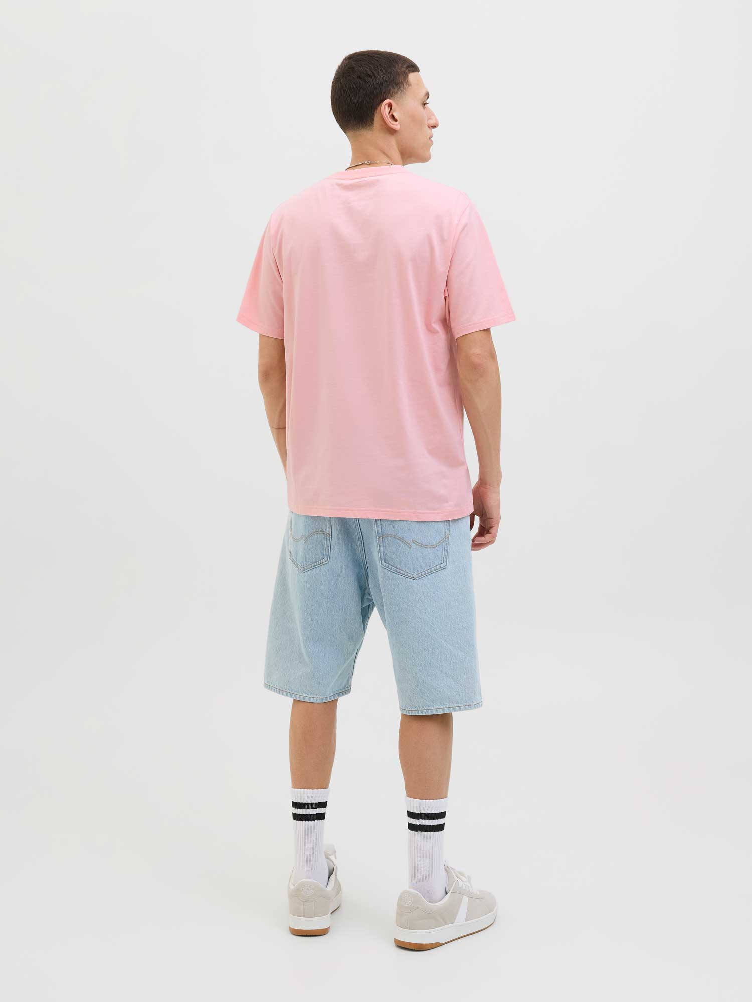 JACK & JONES Тениска JORTAVIRA BRANDING TEE SS CREW NECK
