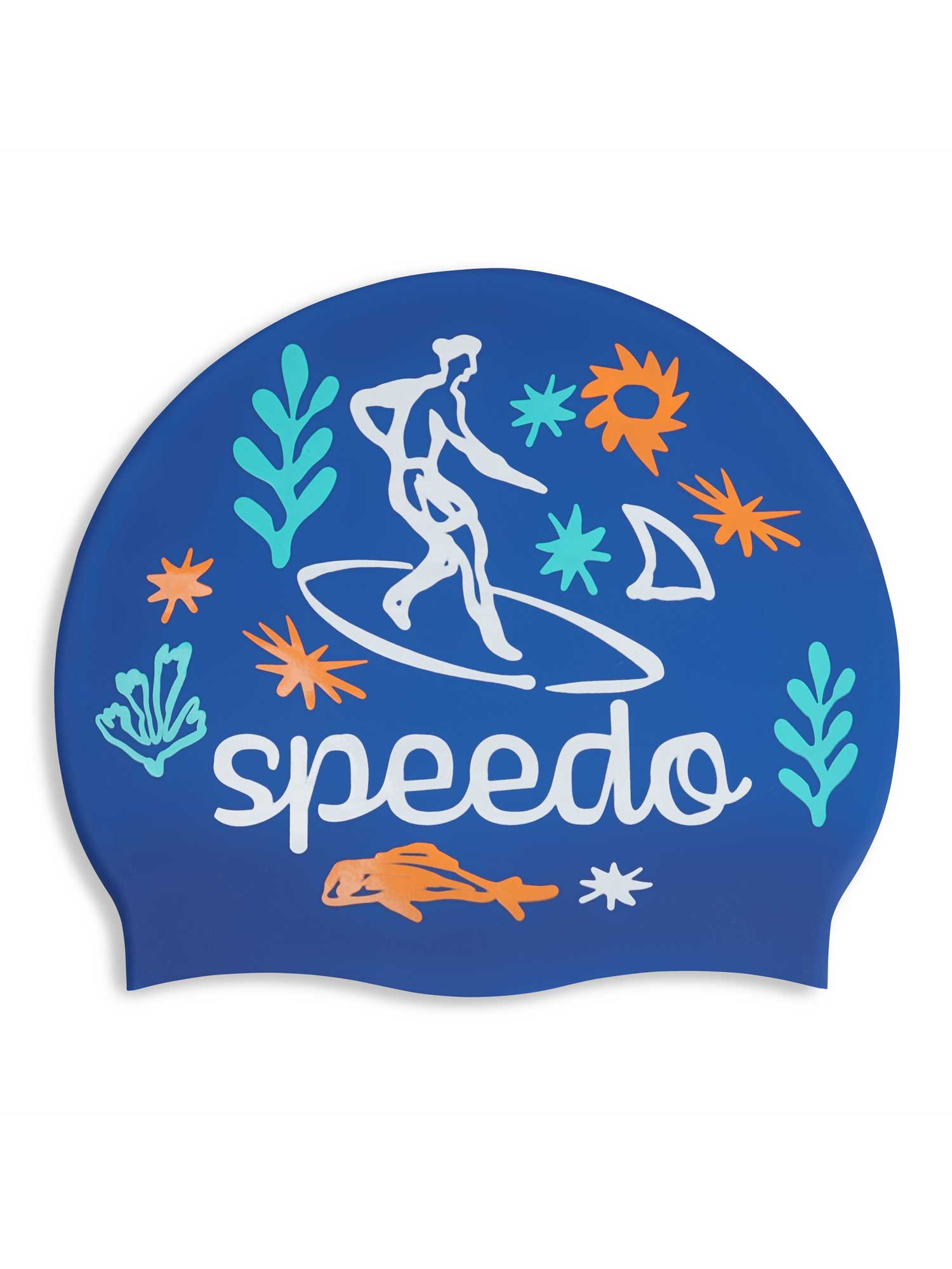 SPEEDO Плувна шапка JUNIOR PRINTED SILICONE