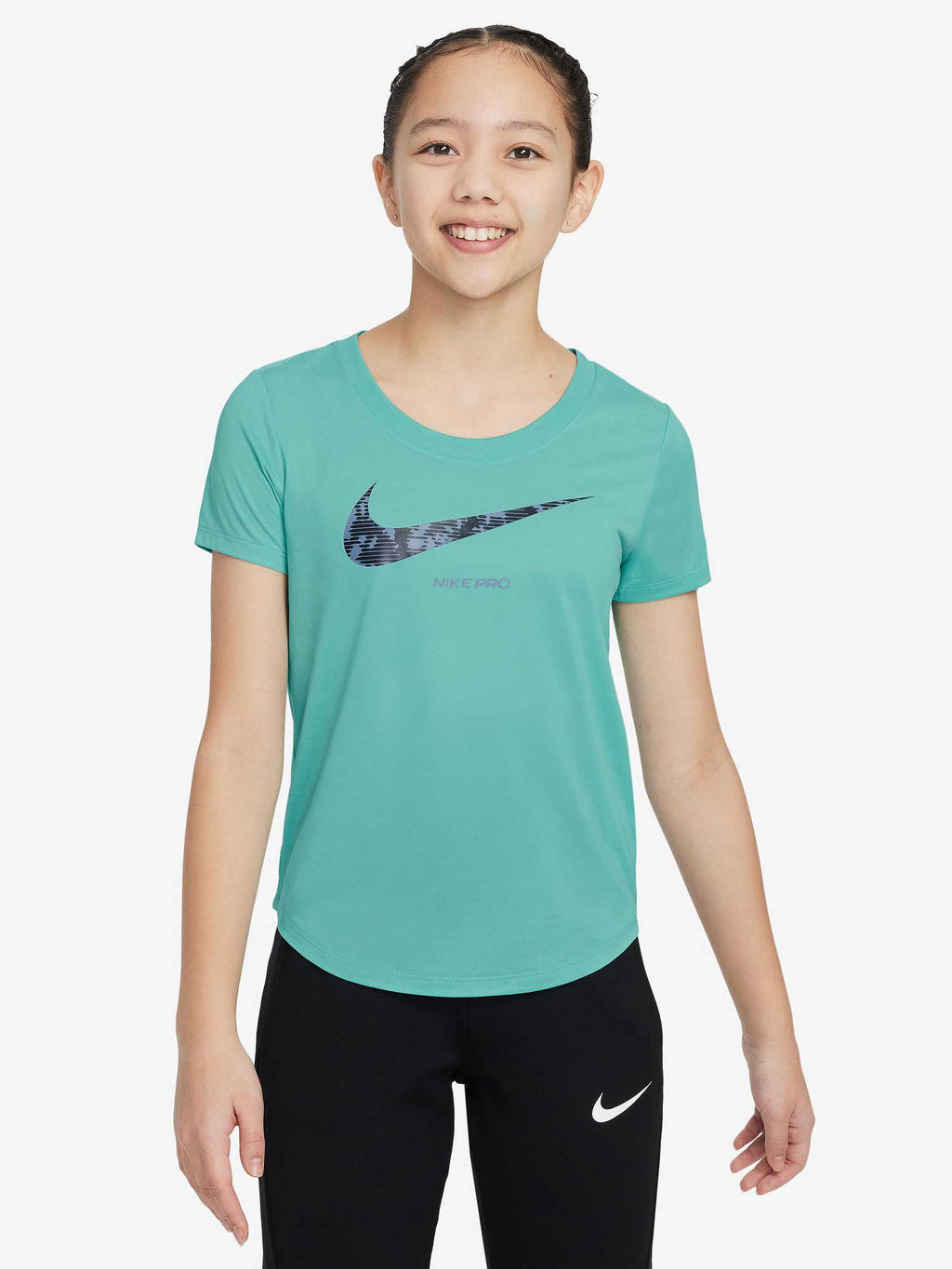 NIKE Тениска G NK DF TEE rLGD PRO SCOOP