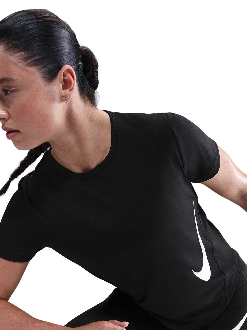 NIKE Тениска W NK TEMPO SWSH HBR DF SS TOP