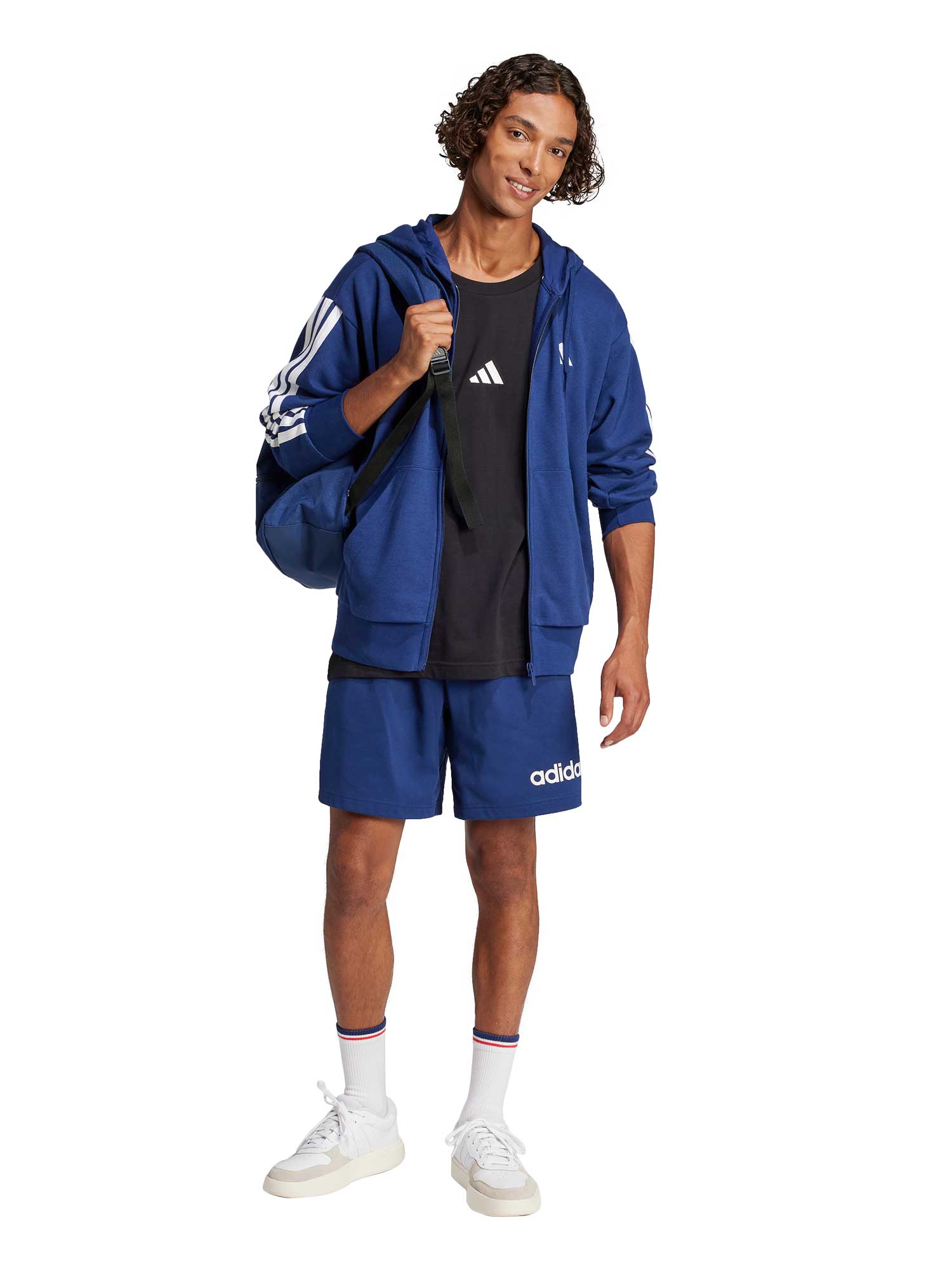 ADIDAS SPORTSWEAR Къси панталони Essentials Linear Single Jersey