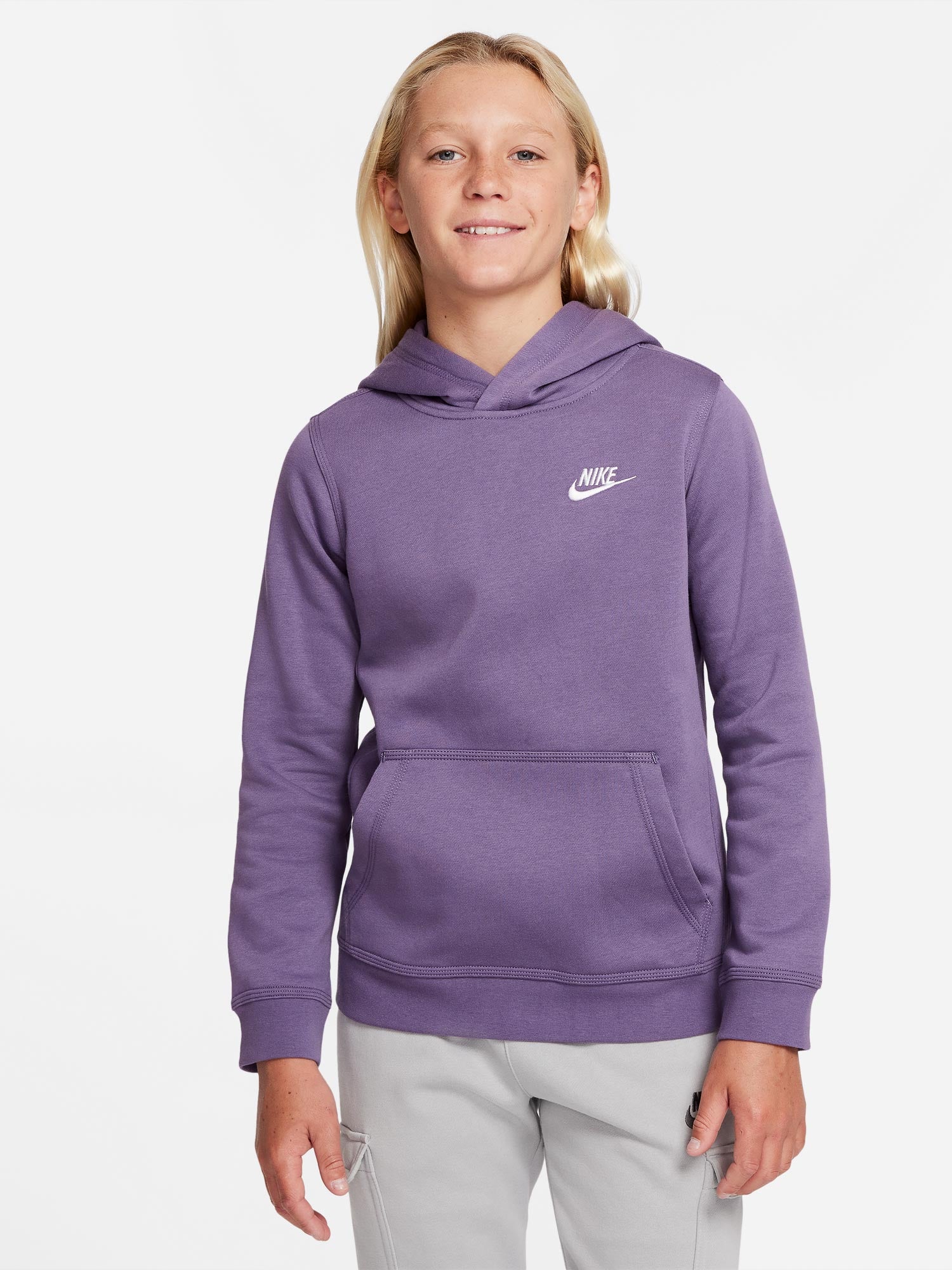 NIKE Суитшърт B NSW HOODIE PO CLUB