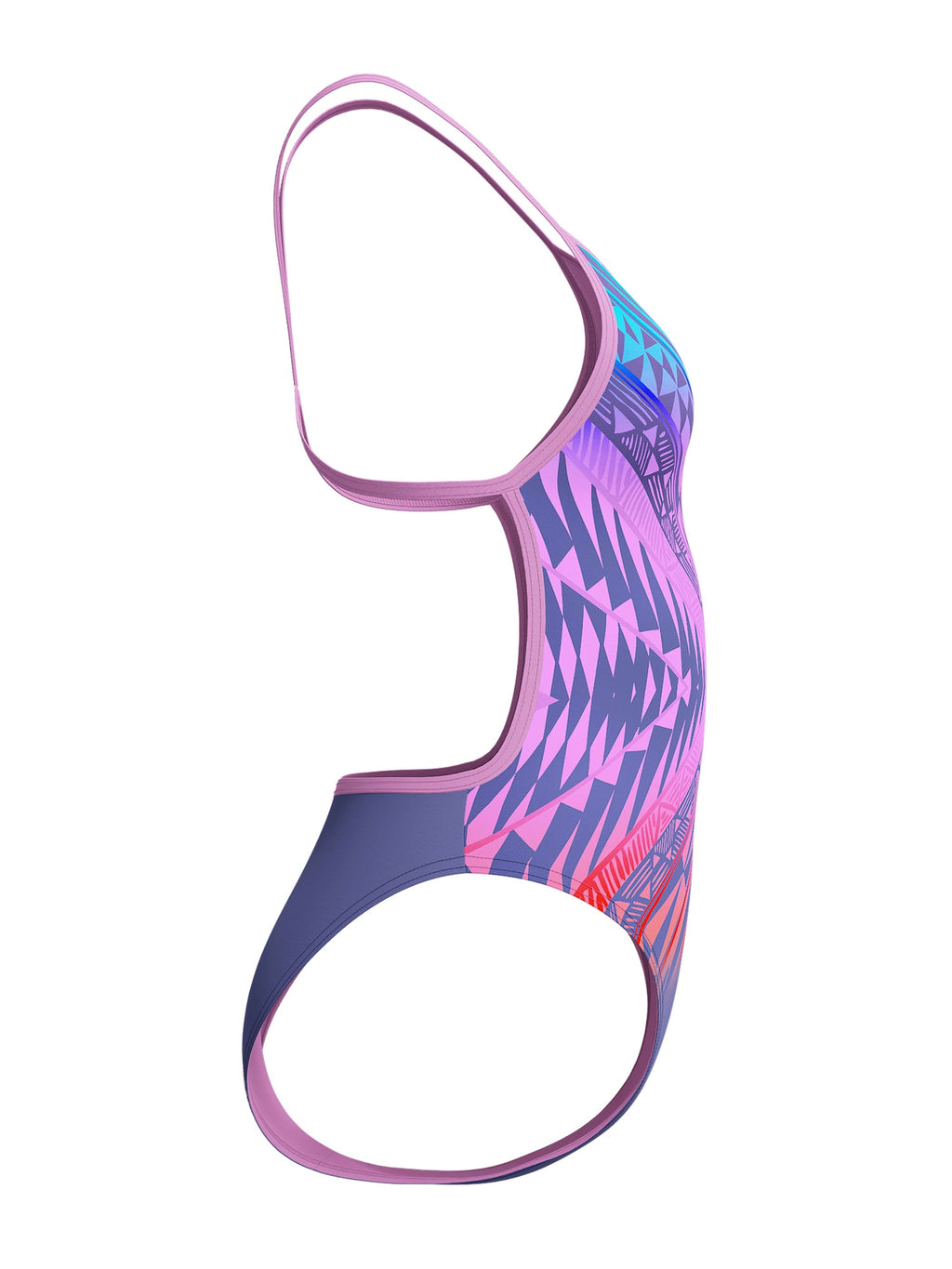 SPEEDO Цял бански WOMENS PLACEMENT DIGITAL VBACK