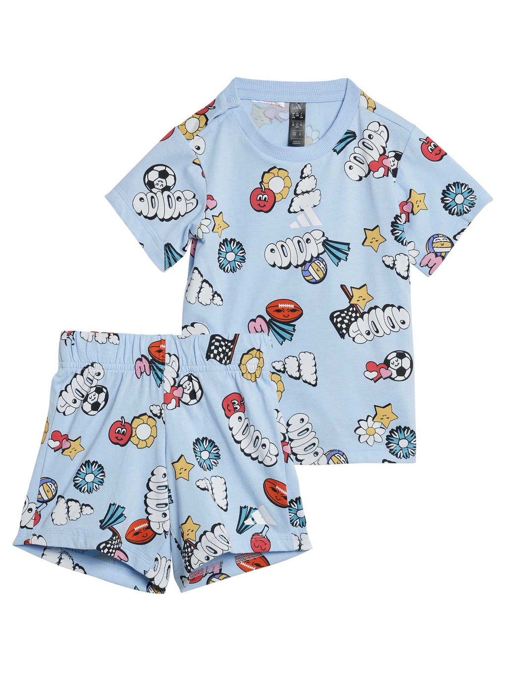 ADIDAS SPORTSWEAR Спортен екип Seasonal Essentials Fun Tee Kids