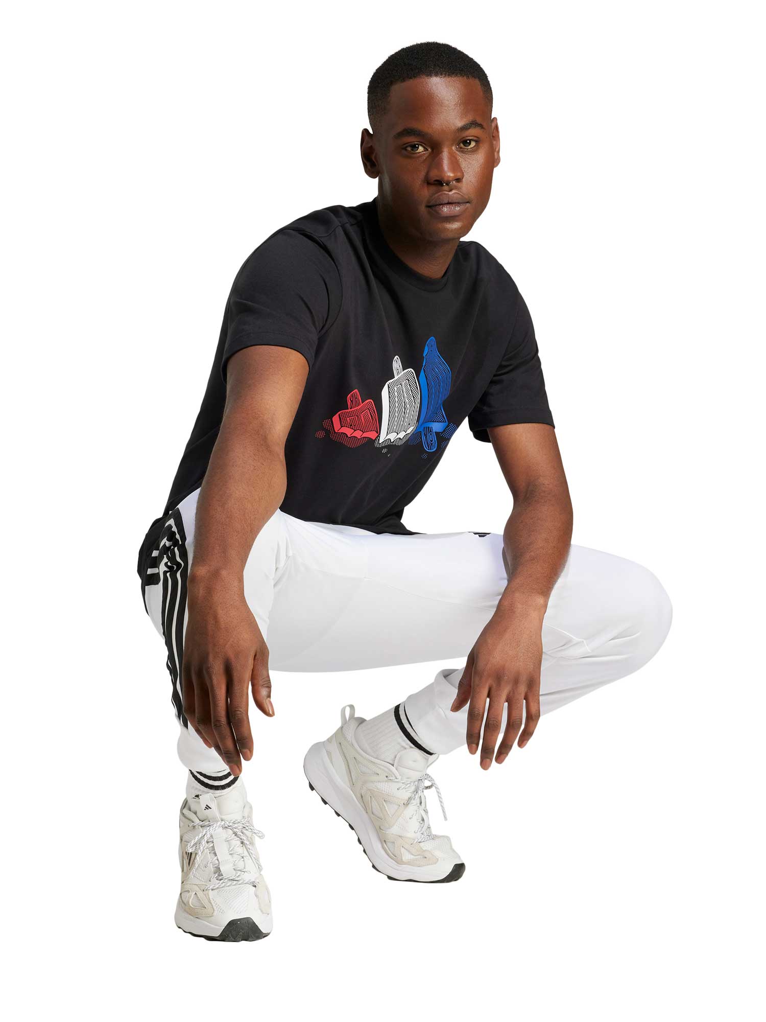 ADIDAS SPORTSWEAR Тениска Lounge Ice Graphic T-Shirt