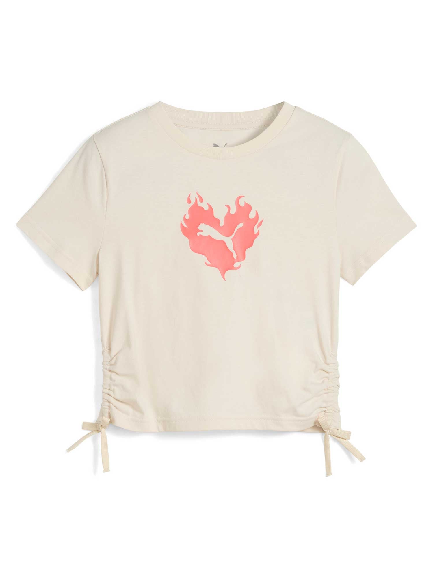 PUMA Тениска ESS FLAMING LOVE Knotted Tee G