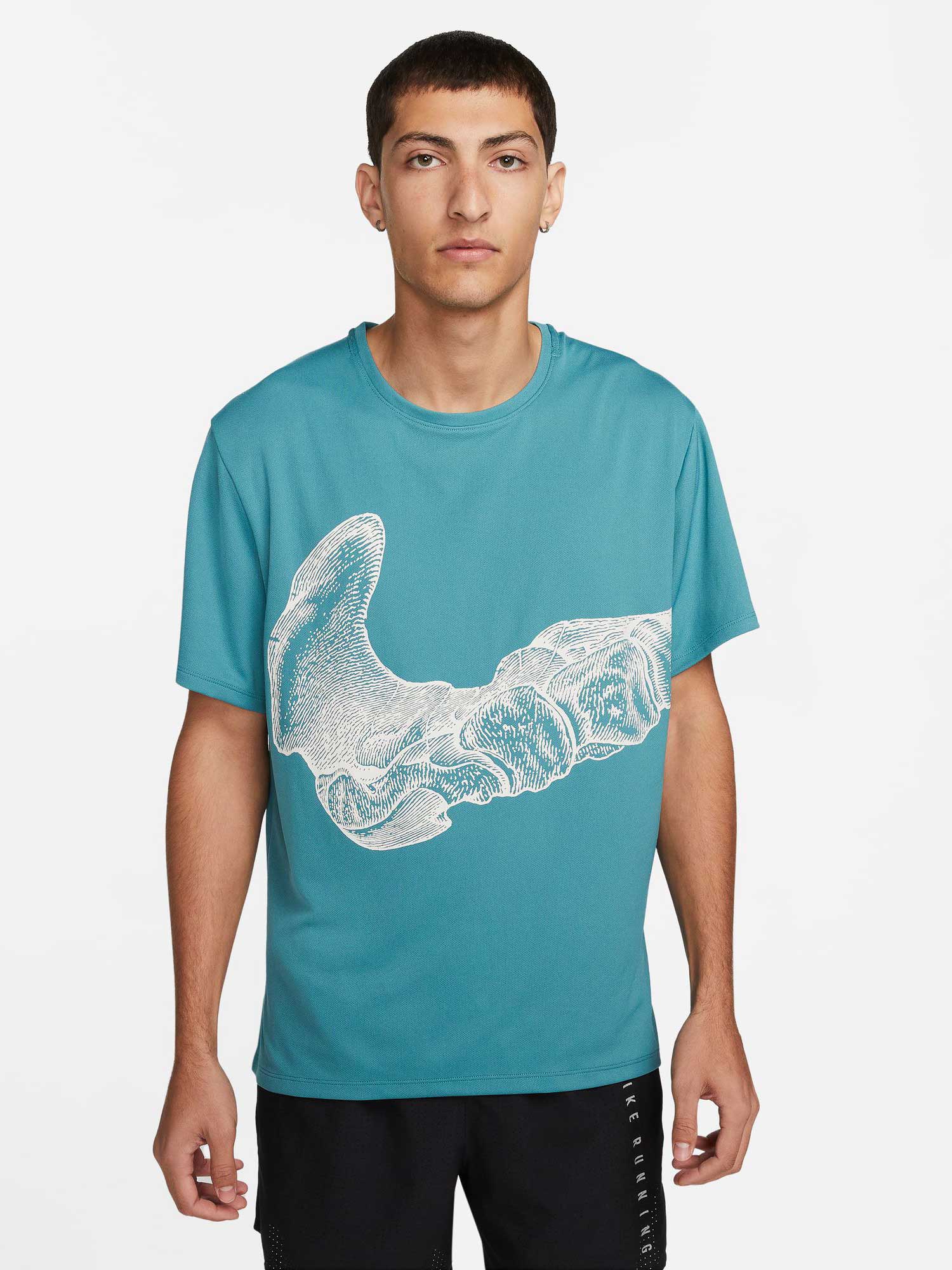 NIKE Тениска M NK DF UV RUN DVN MILER SS GX