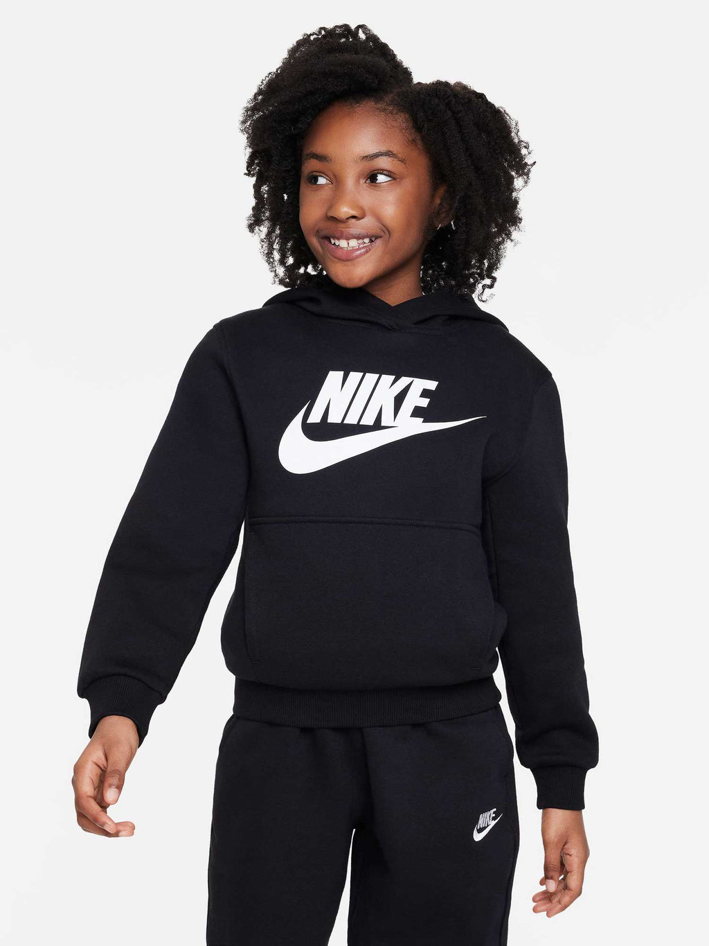 NIKE Суитшърт K NSW CLUB FLC HDY HBR