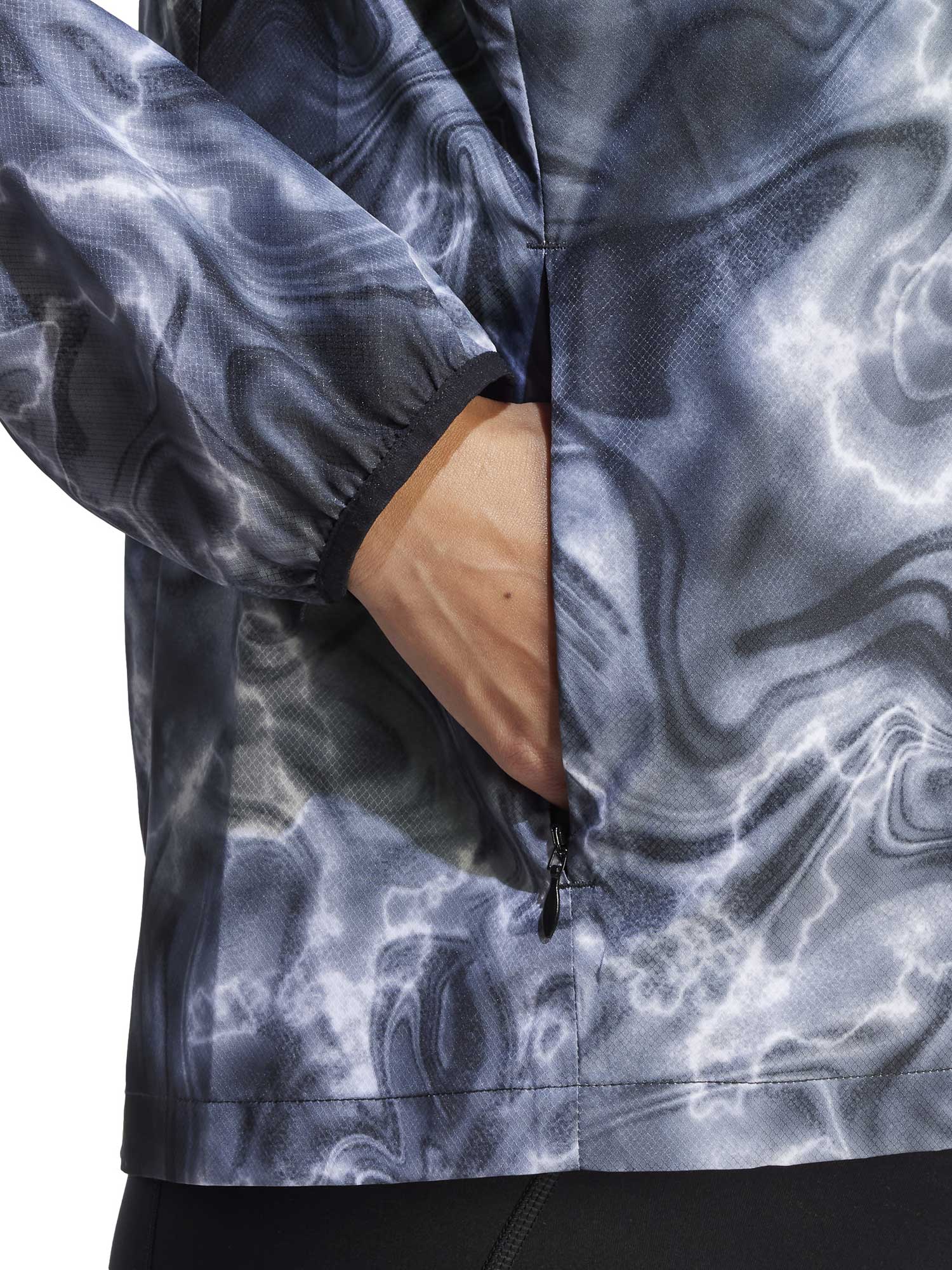 ADIDAS PERFORMANCE Ветровка Own the Run Allover Print Hooded Running