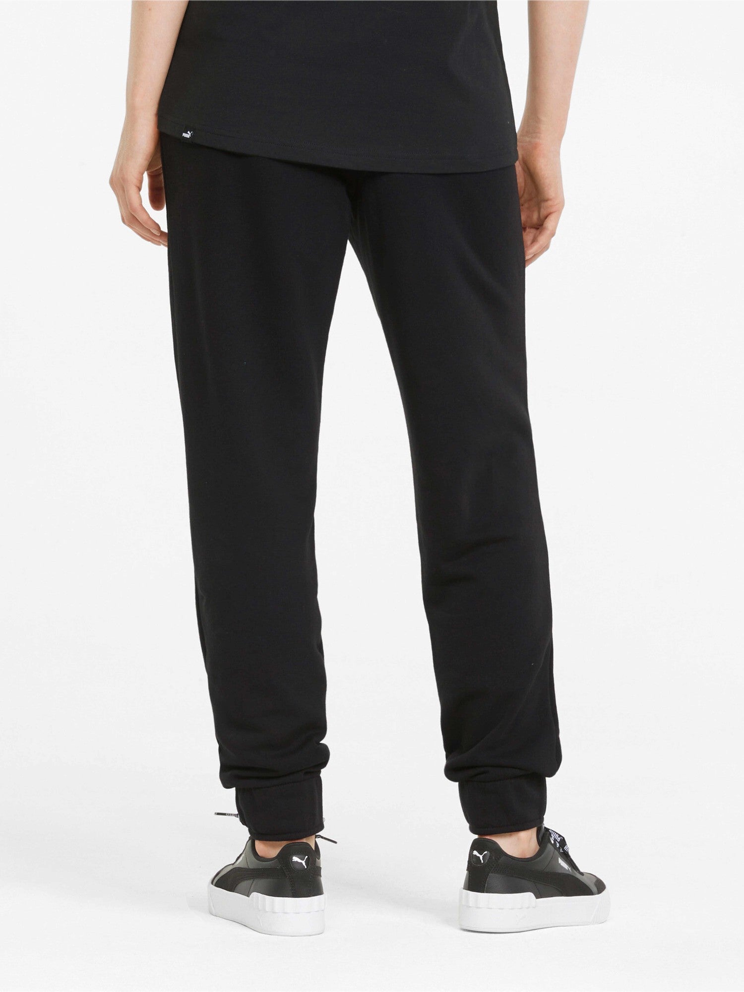 PUMA Спортно долнище ESS+ Embroidery High-Waist