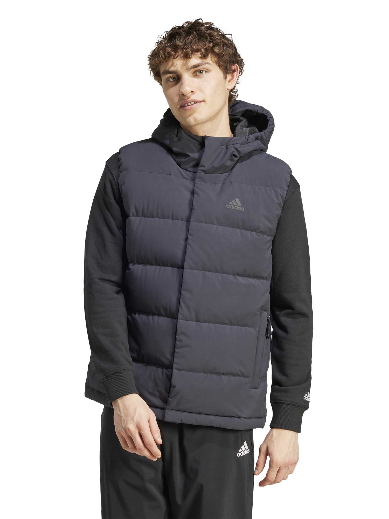 ADIDAS SPORTSWEAR Елек Helionic Hooded Down Vest