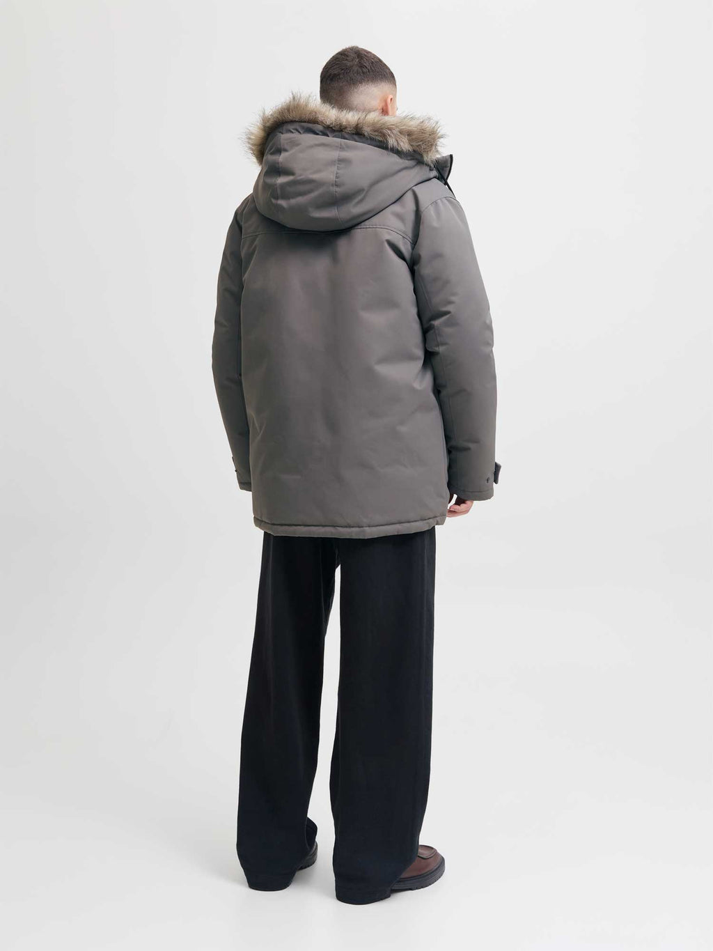 JACK & JONES Яке JJCHARLIE DETACHABLE FAUX FUR PARKA
