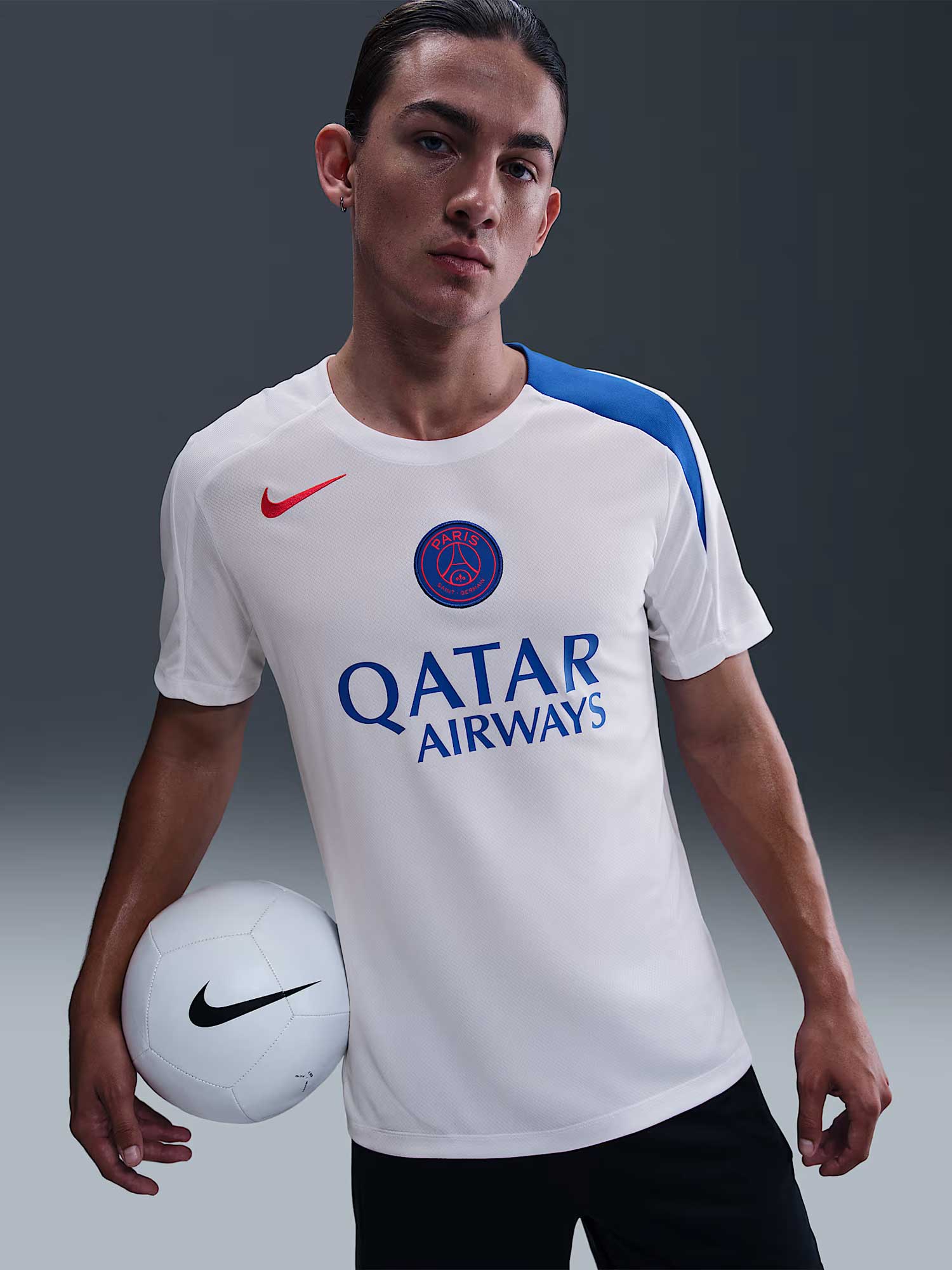 NIKE Тениска PSG M NK DF STRK SS TOP K 3R