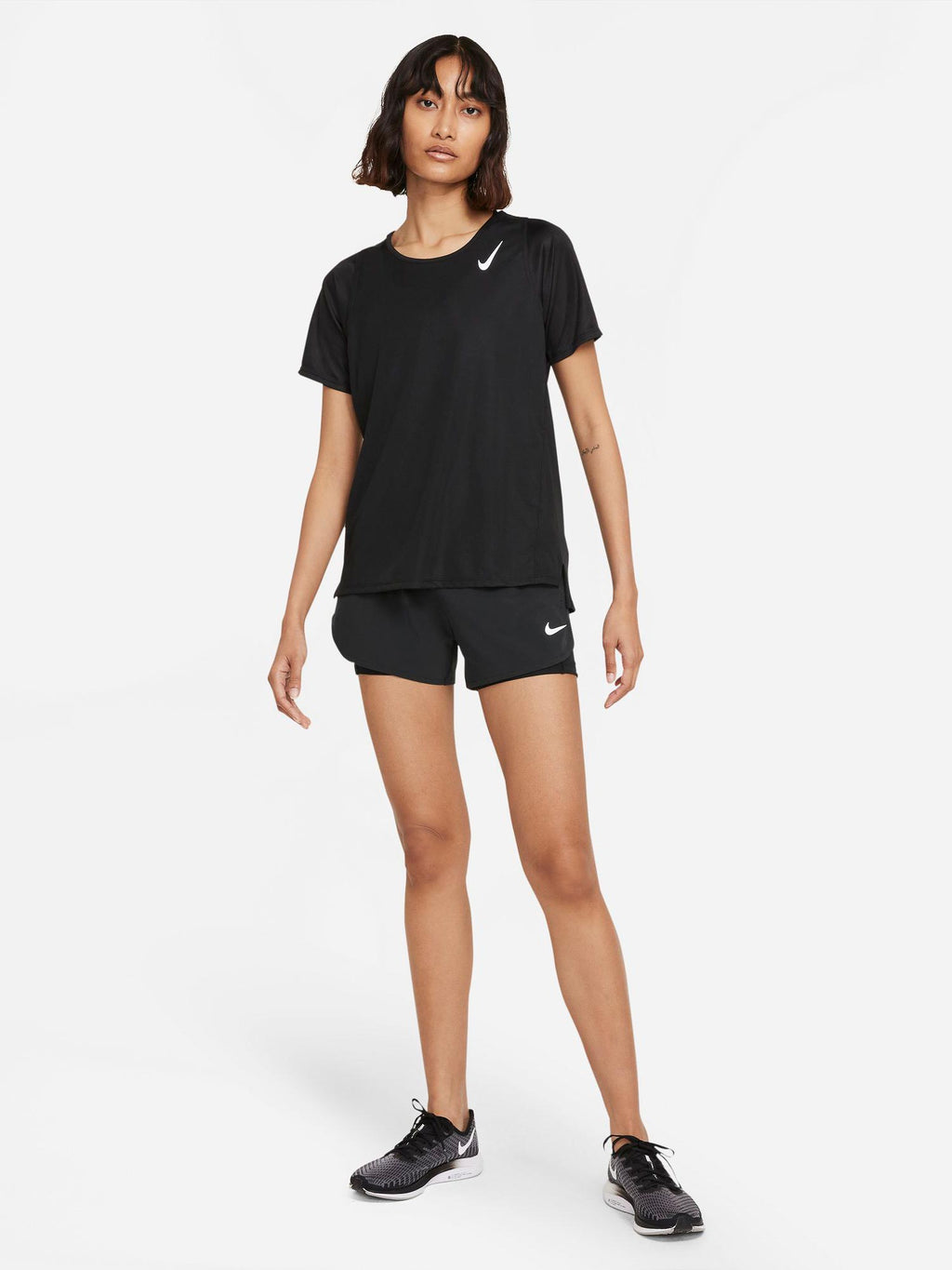NIKE Тениска W NK FAST DF SS TOP