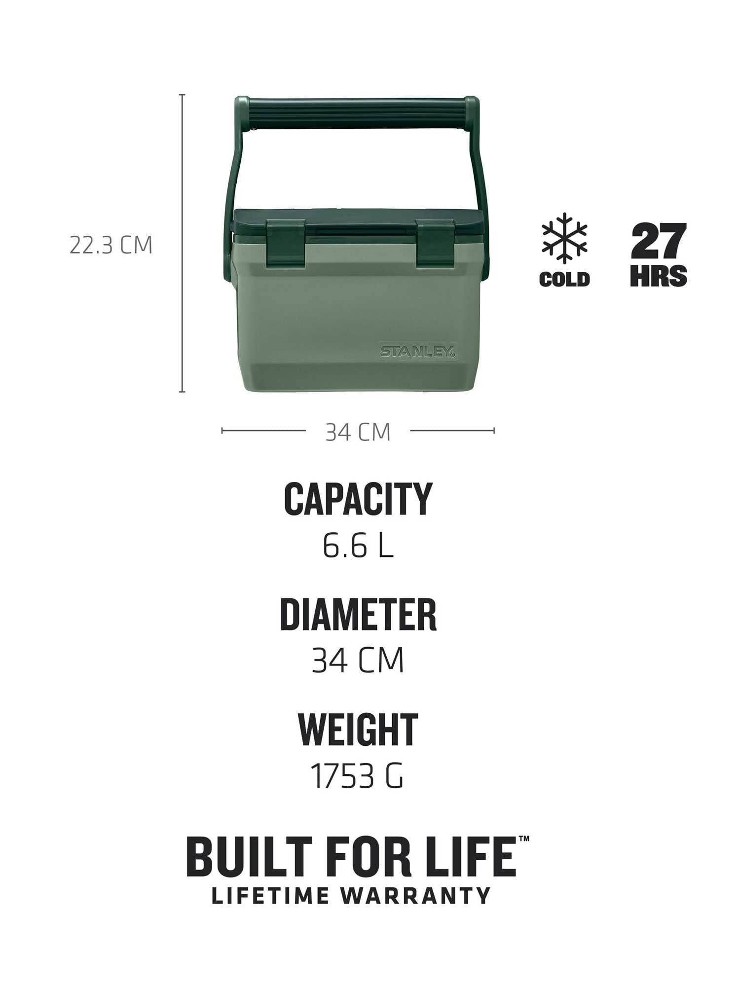 STANLEY Хладилна кутия The Easy Carry Outdoor 6.6L