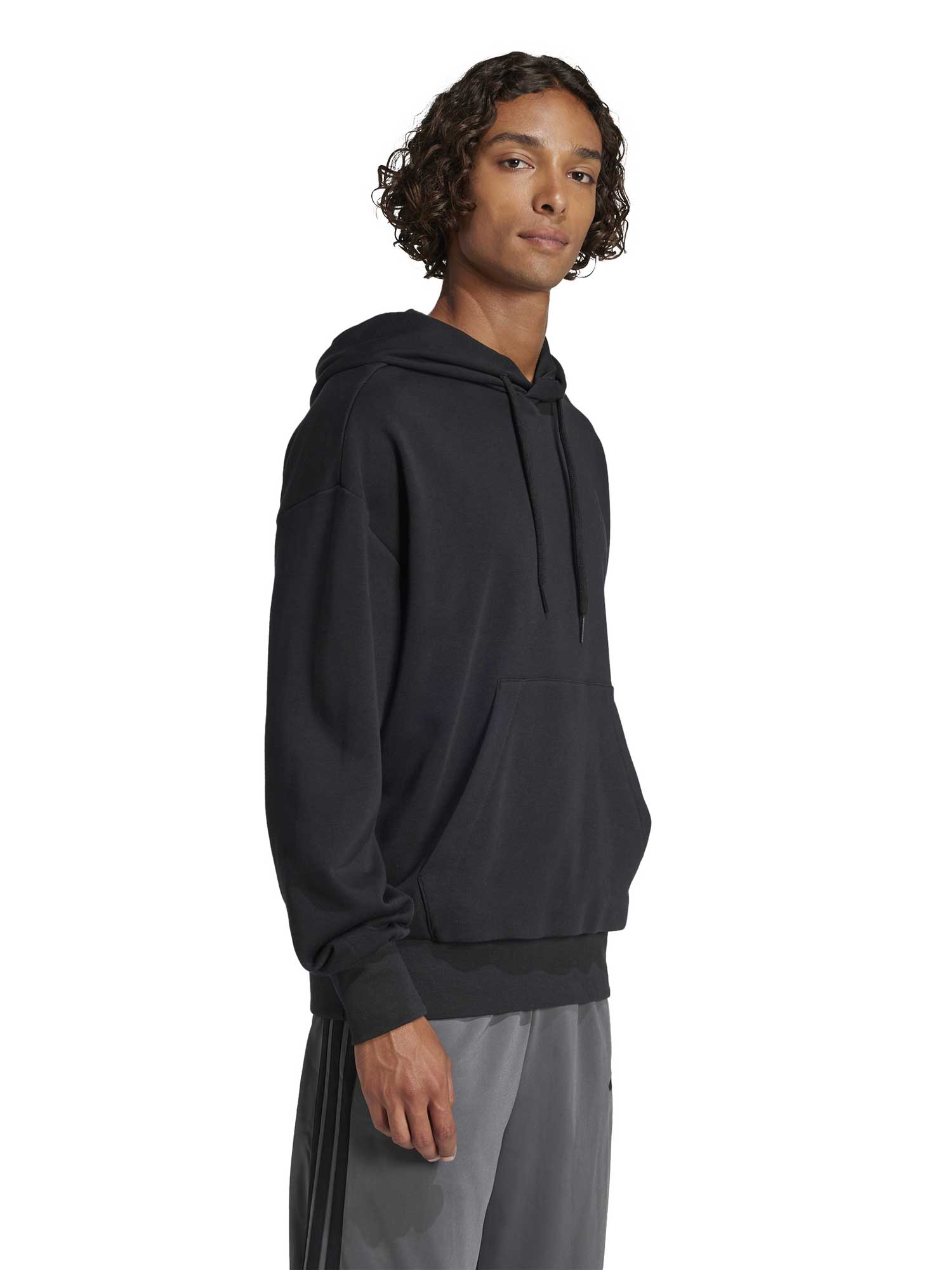 ADIDAS SPORTSWEAR Суитшърт Essentials Loose-Fit 3 Bar Logo