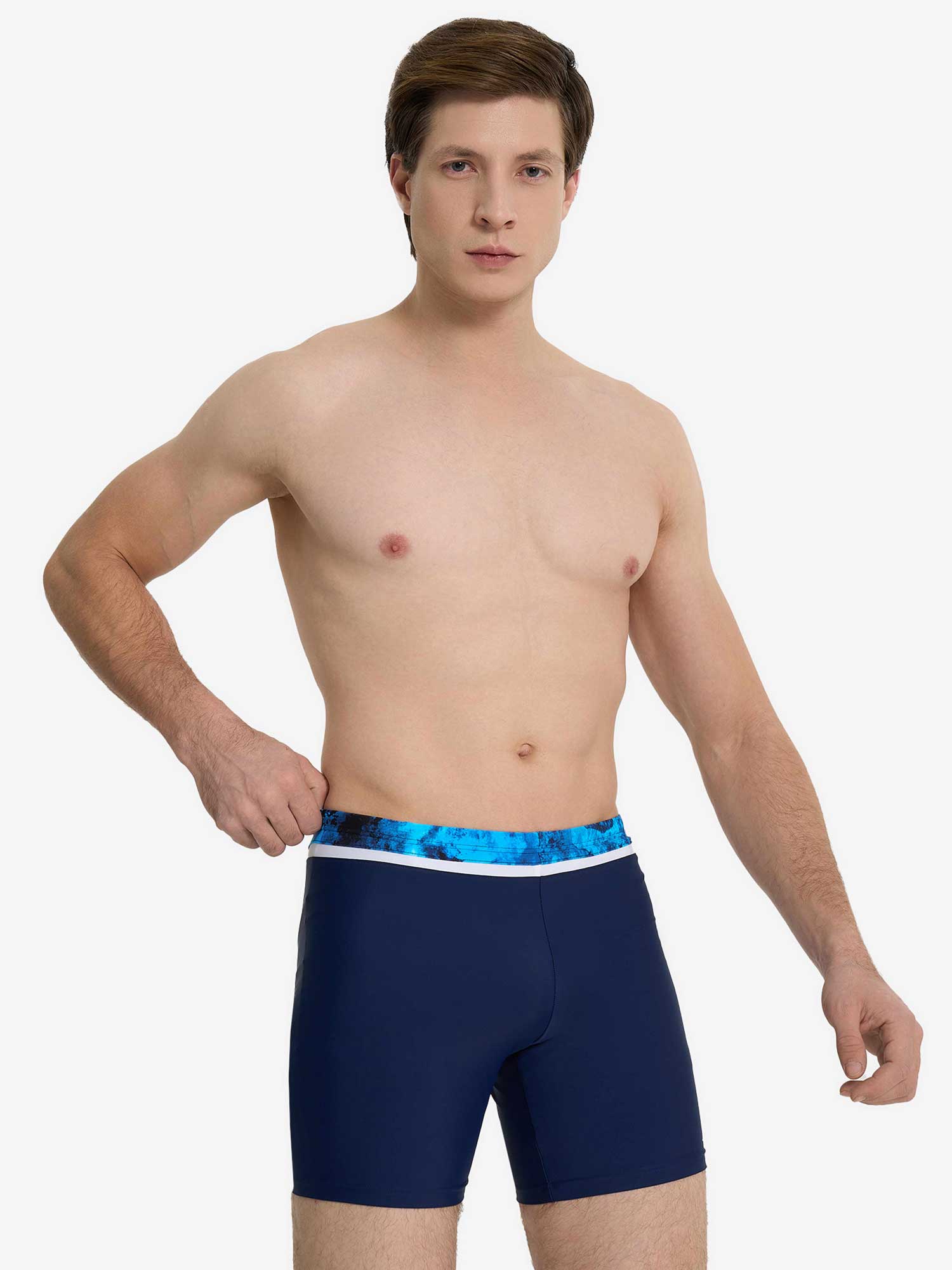 JOSS Бански Mens 33cm Health Color Block Swimming