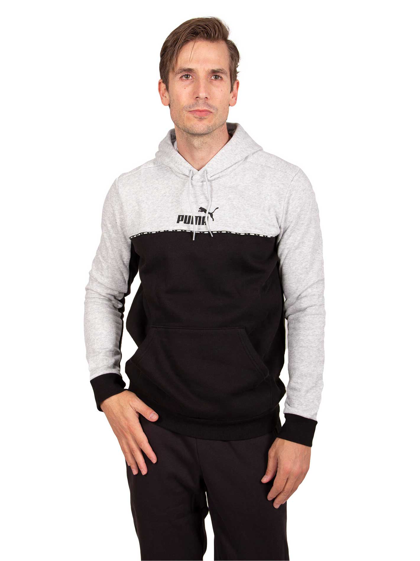 PUMA Суитшърт ESS BLOCK x TAPE Hoodie FL