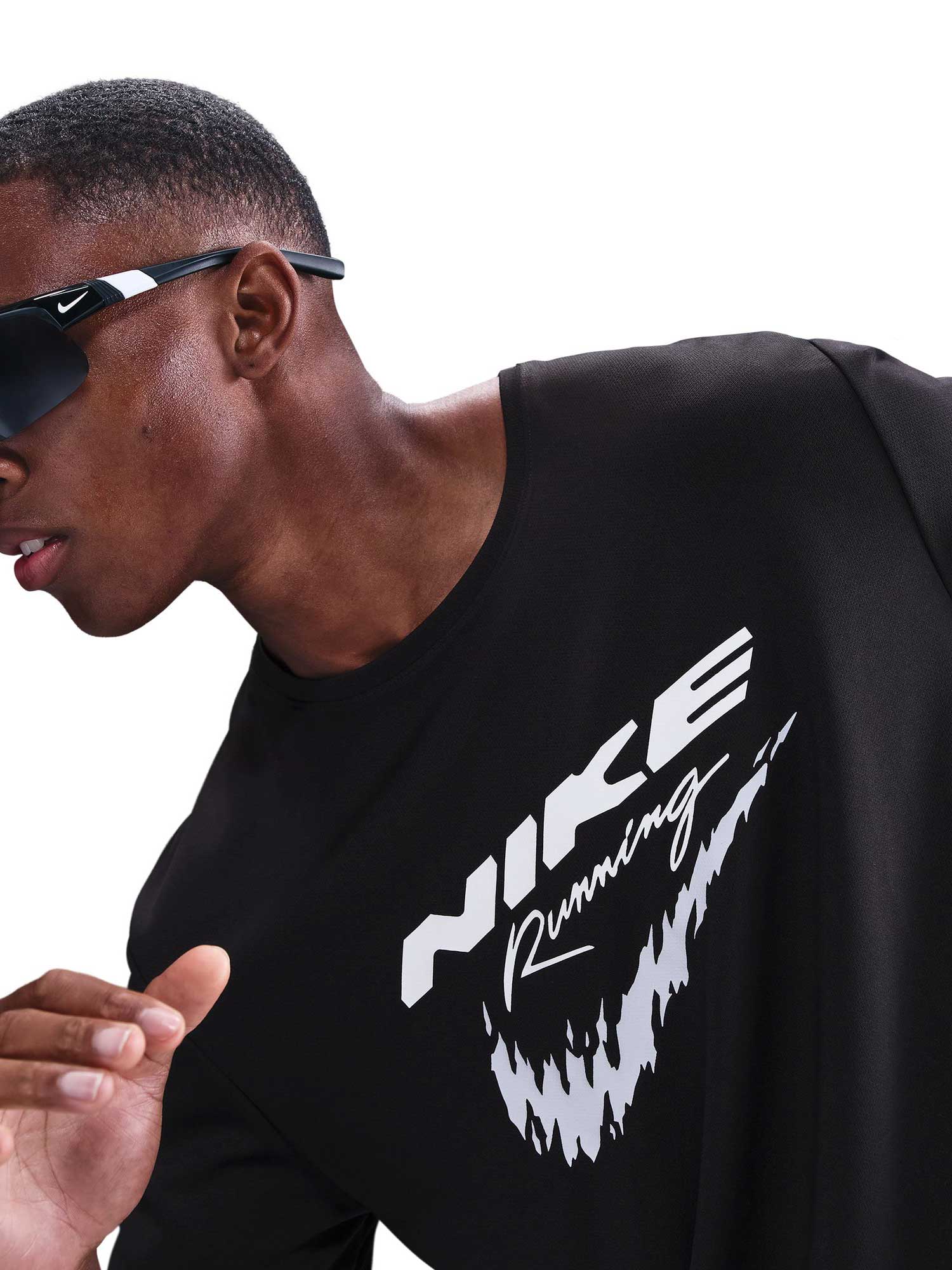NIKE Тениска M NK DF UV RN ENRGY MILER SS