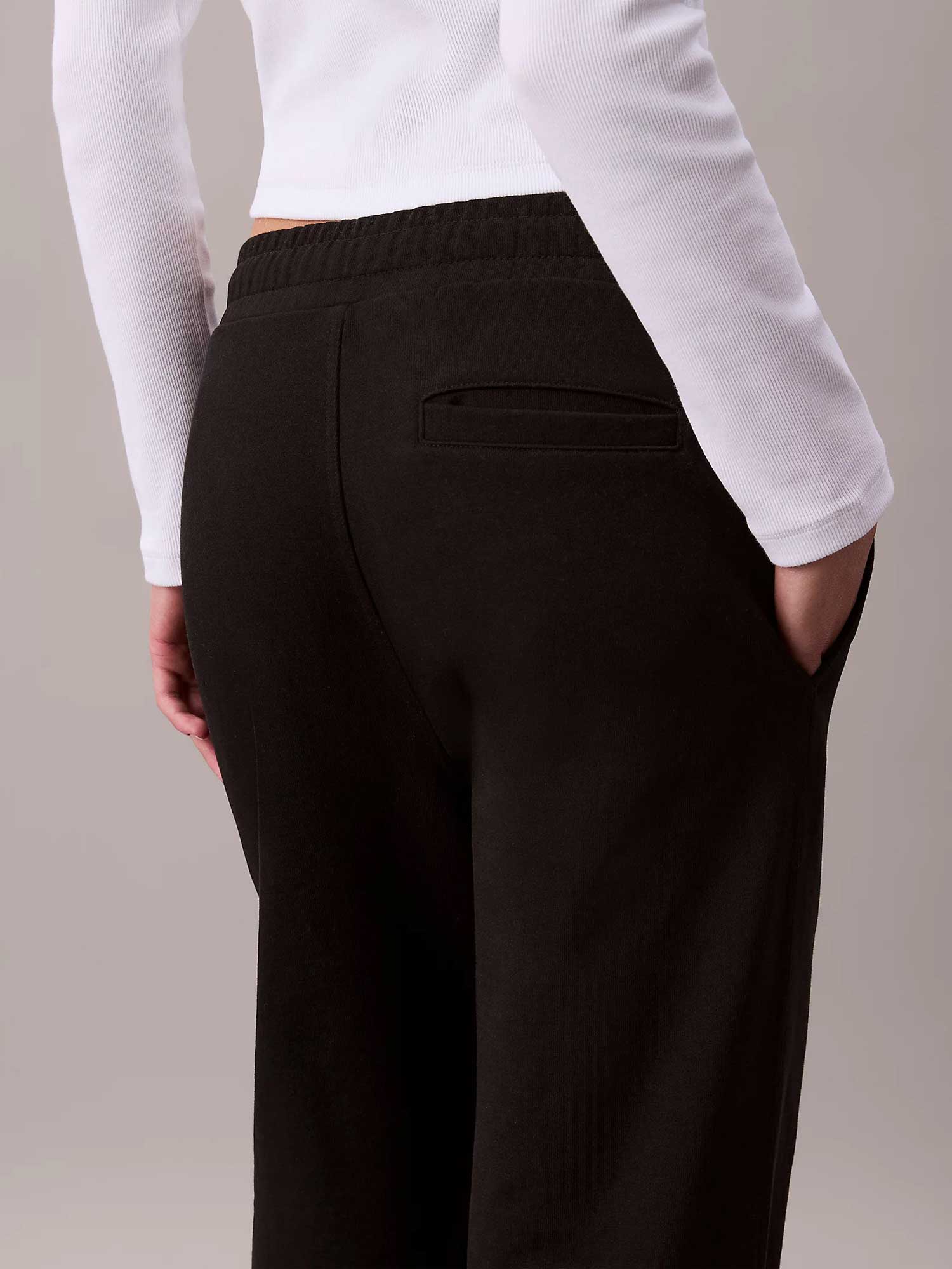 Calvin Klein Jeans Спортно долнище ARCHIVE LOGO FRENCH TERRY TRAC