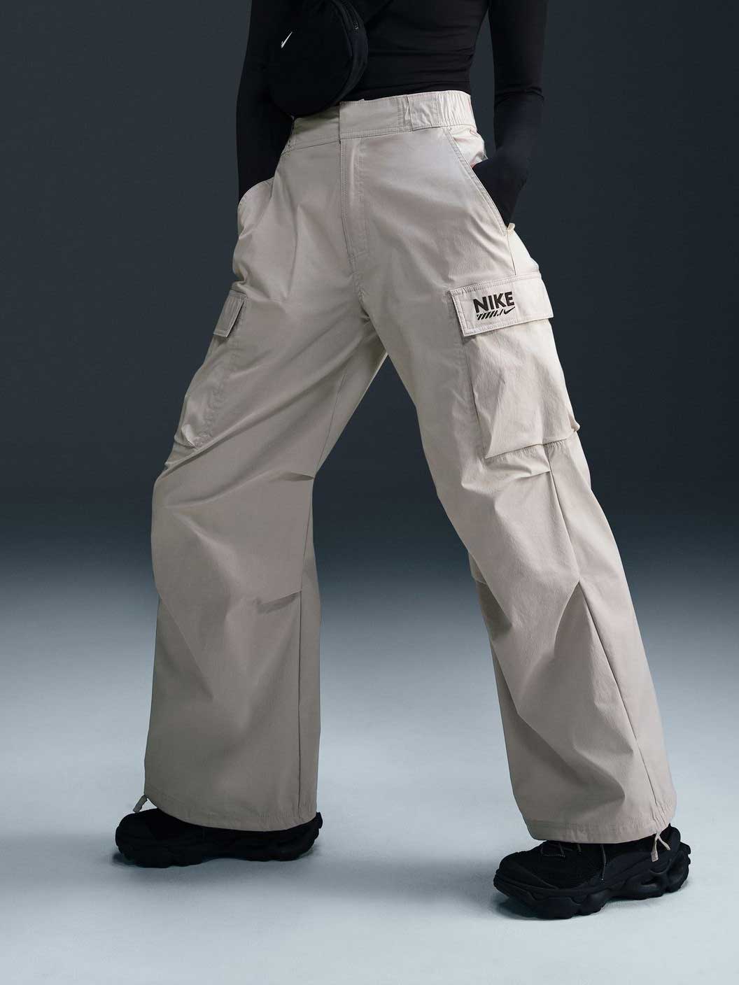 NIKE Спортно долнище W NSW WOVEN OS PANT HR GLS