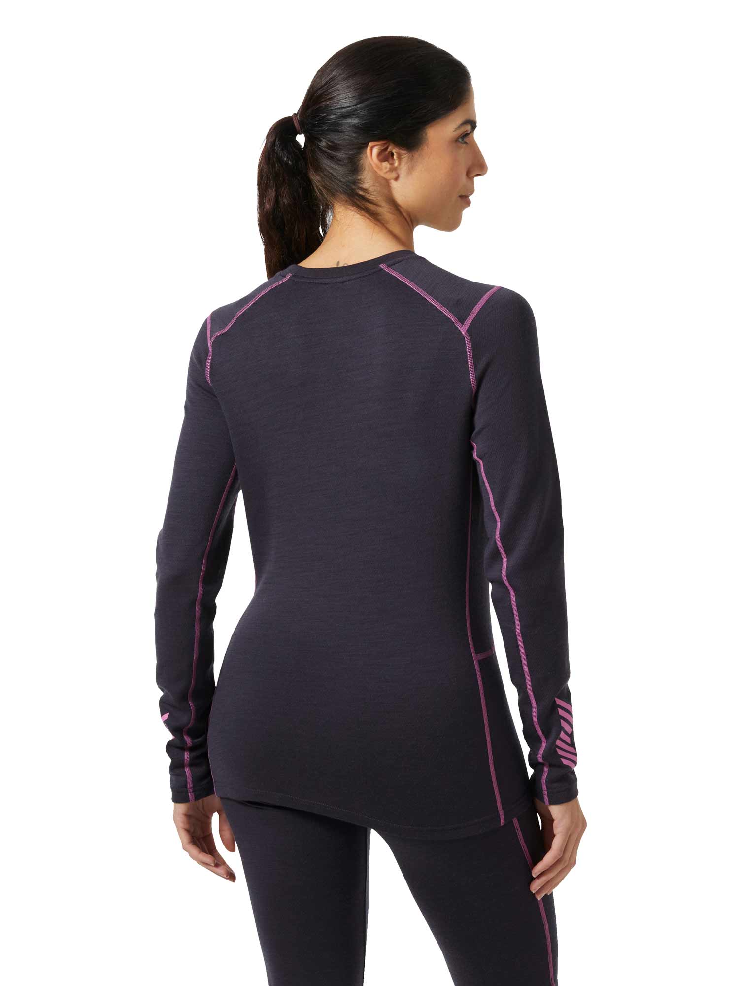 HELLY HANSEN Термоблуза W LIFA MERINO MIDW GRA CREW