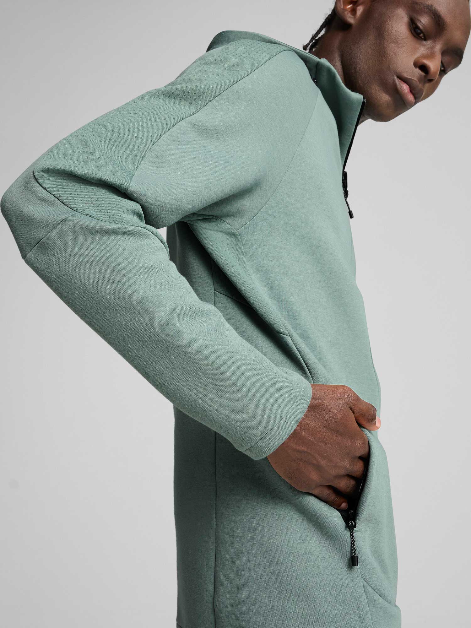 PUMA Суитшърт EVOSTRIPE Full-Zip Hoodie DK