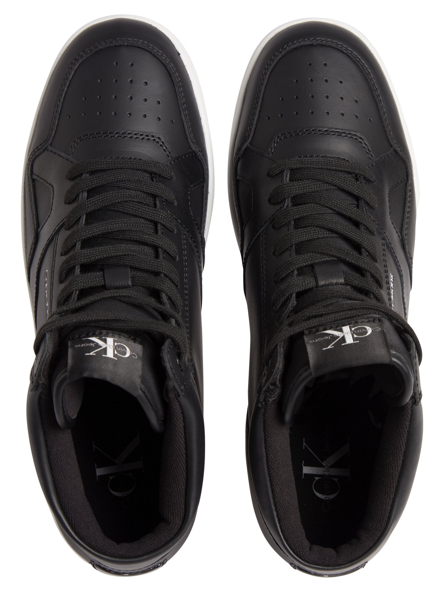 Calvin Klein Jeans Обувки BASKET CUPS LACEUP HIGH LTH-PU