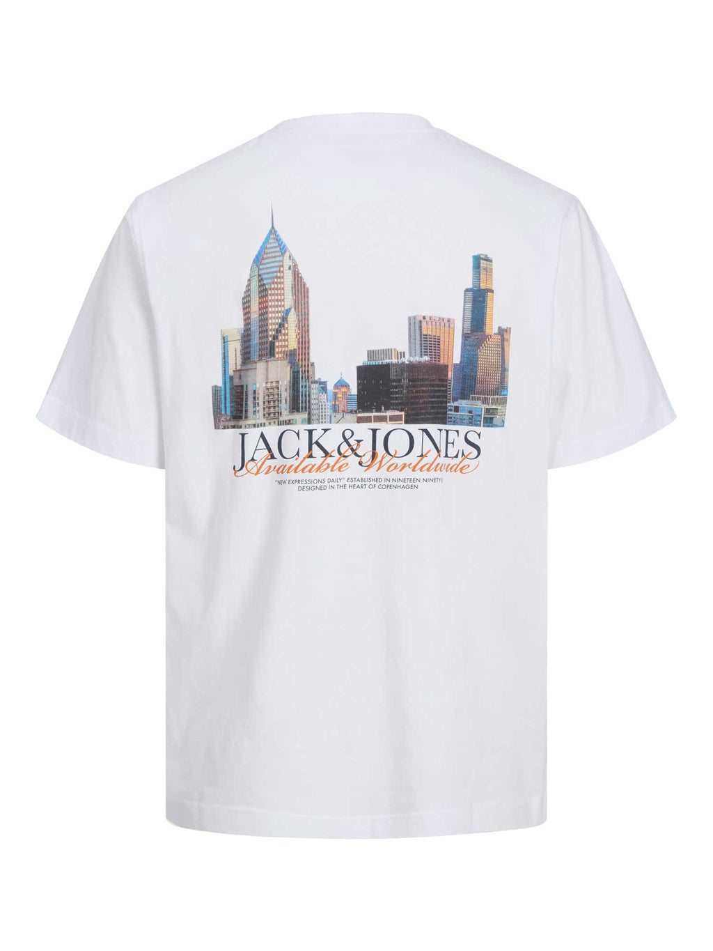 JACK & JONES Тениска JORBOSTON PHOTO TEE SS CREW NECK